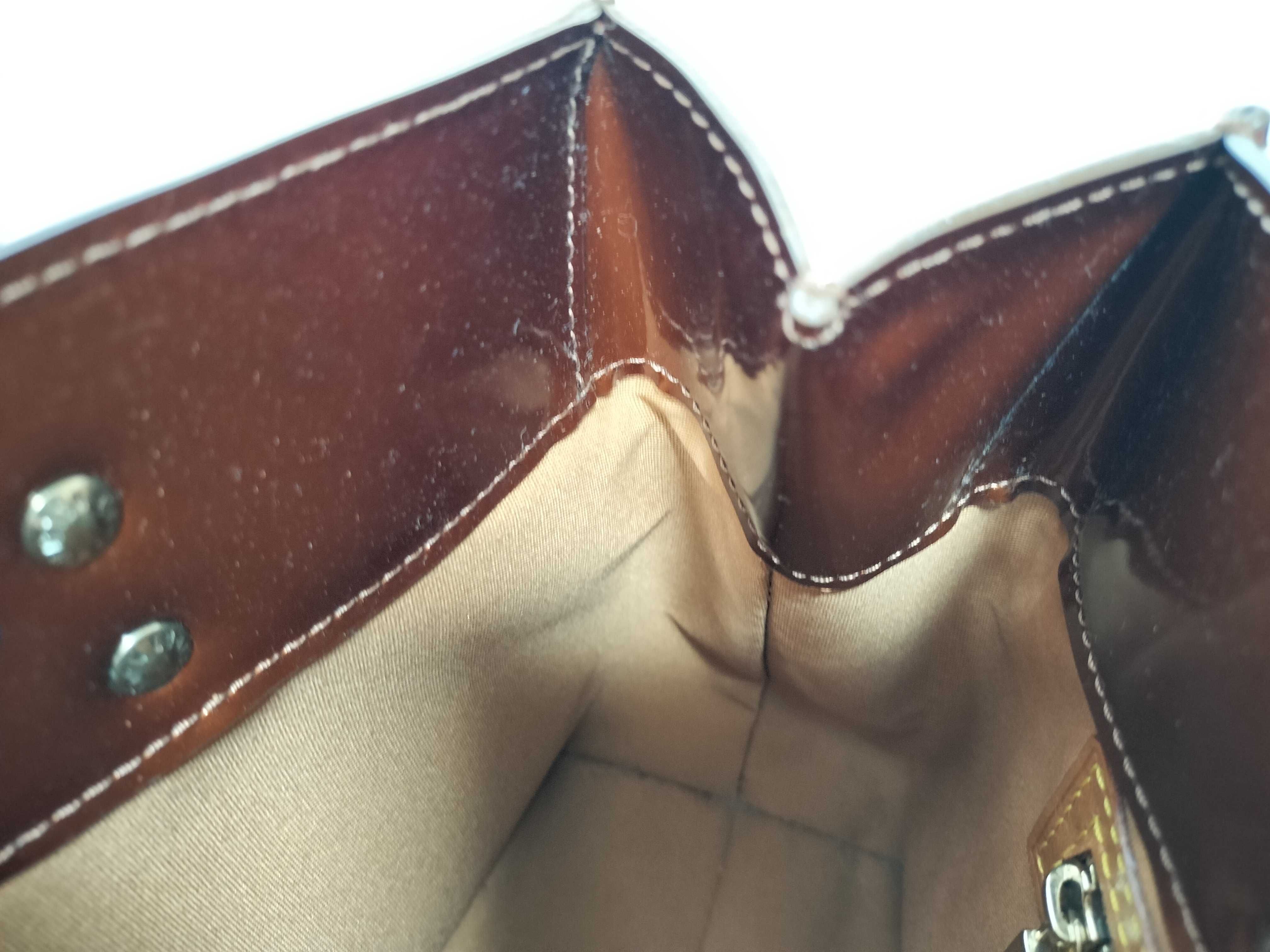 Lead PM Monogram Vernis Tote Bag — view 9