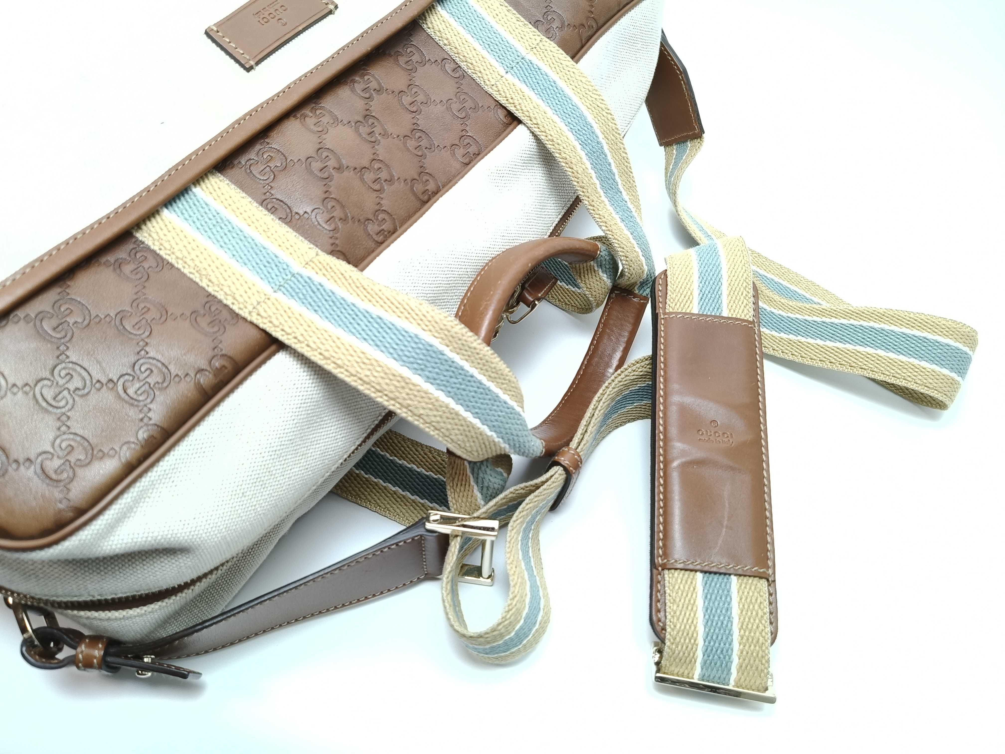 webbing Gucci Boston bag — view 3