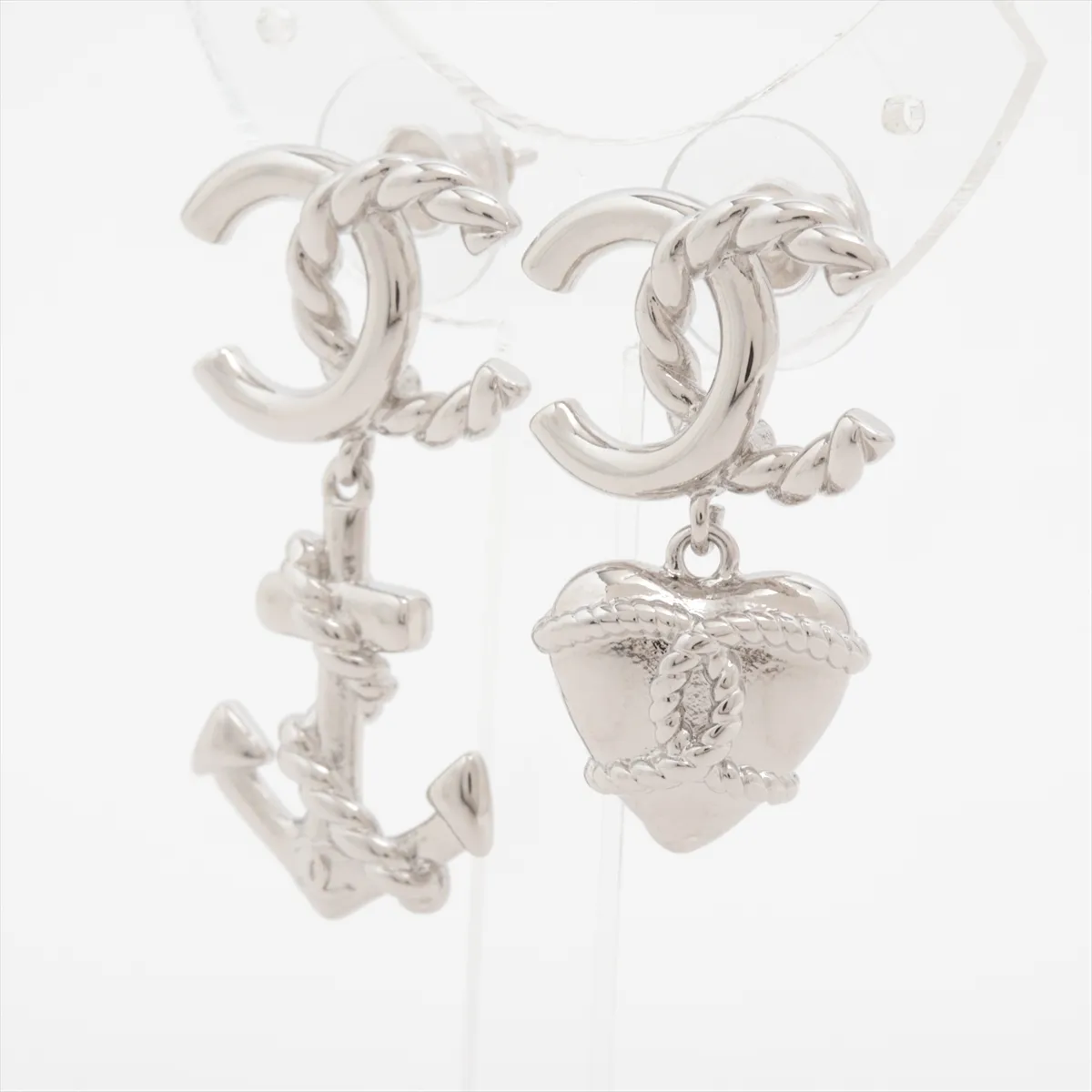 Cocomark B25C Earrings (for both ears) GP Silver — view 3