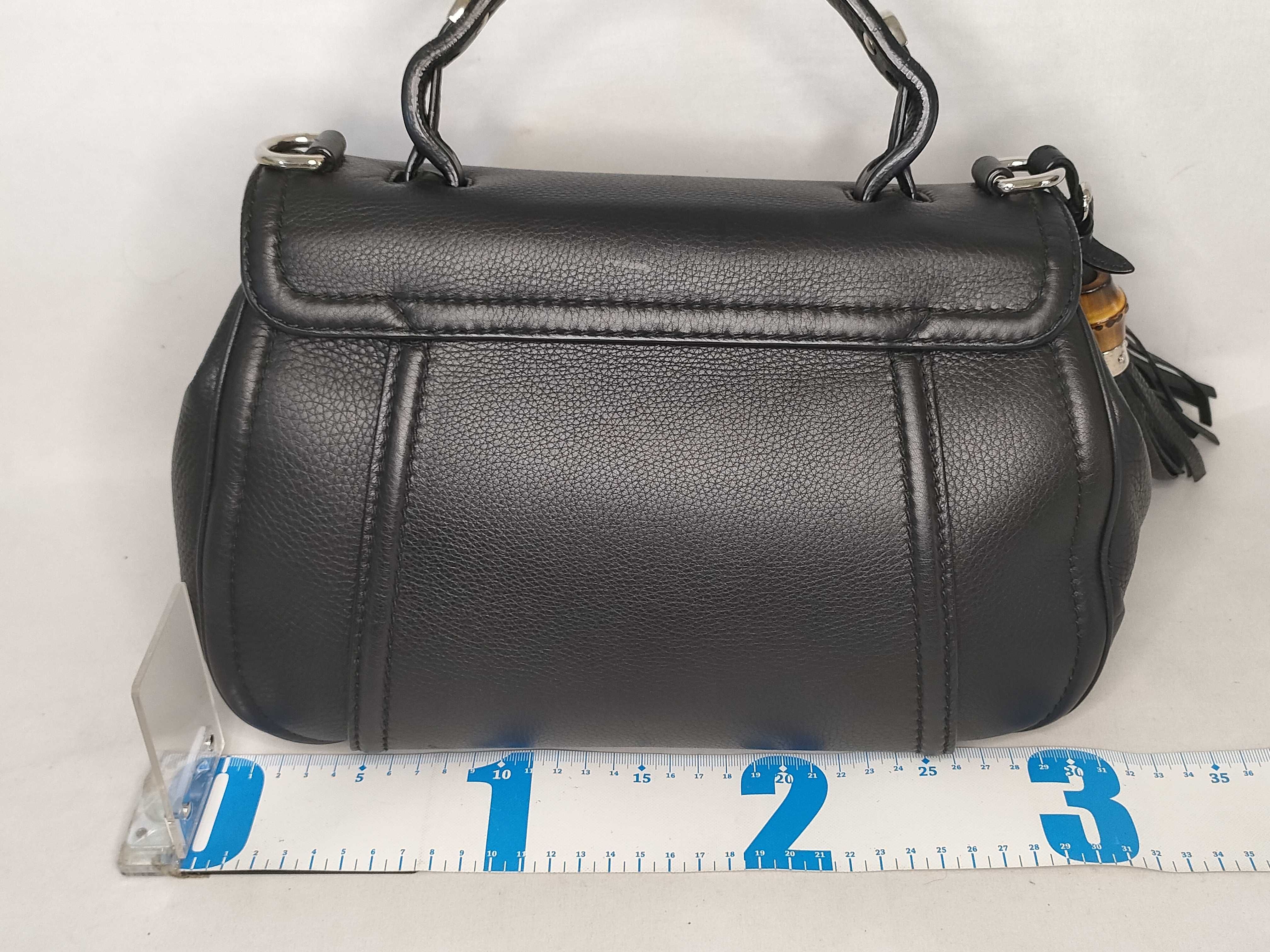 Bamboo Gucci Horsebit 2-way Handbag — view 2
