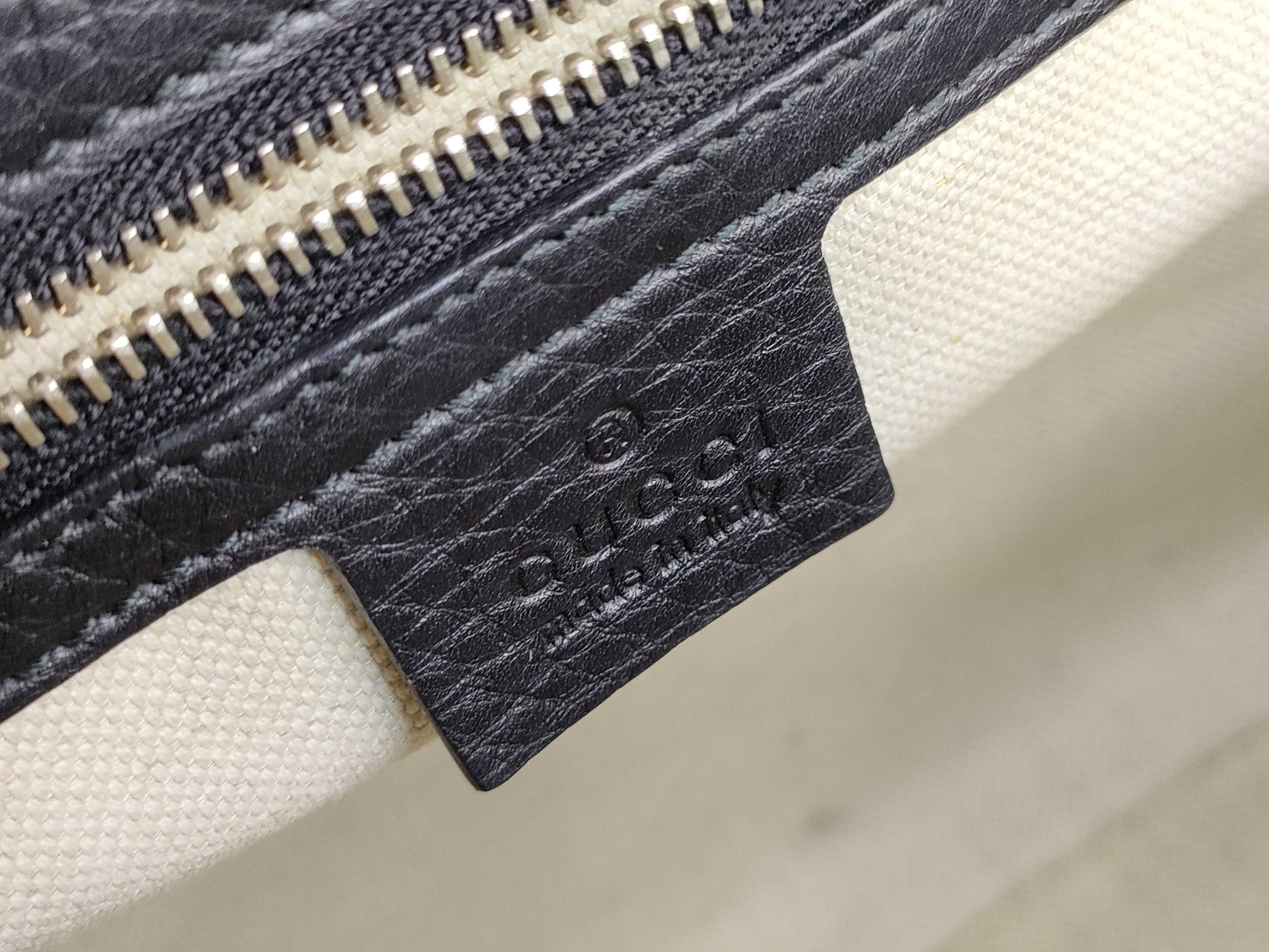 Bamboo Gucci Horsebit 2-way Handbag — view 12