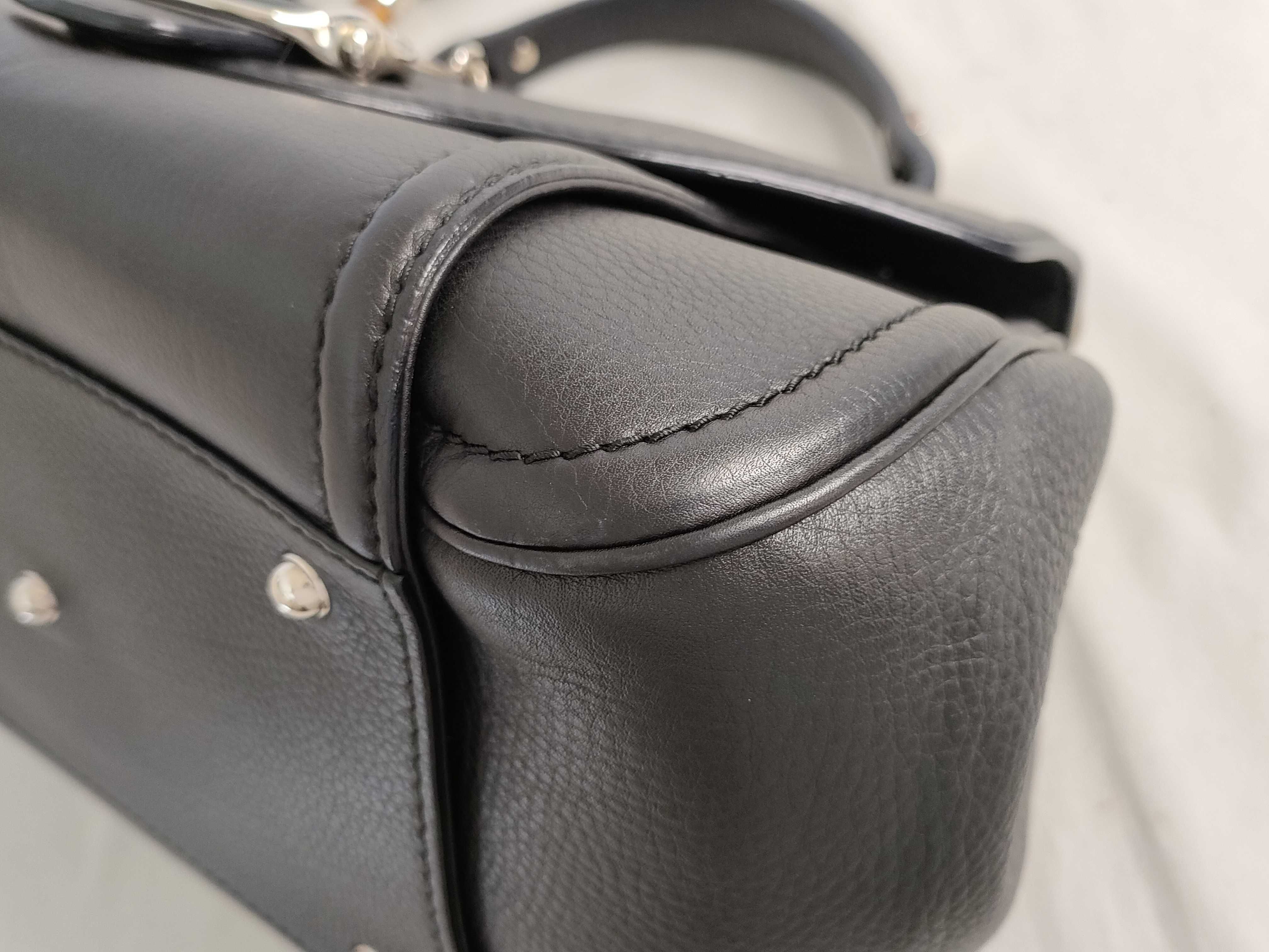 Bamboo Gucci Horsebit 2-way Handbag — view 7
