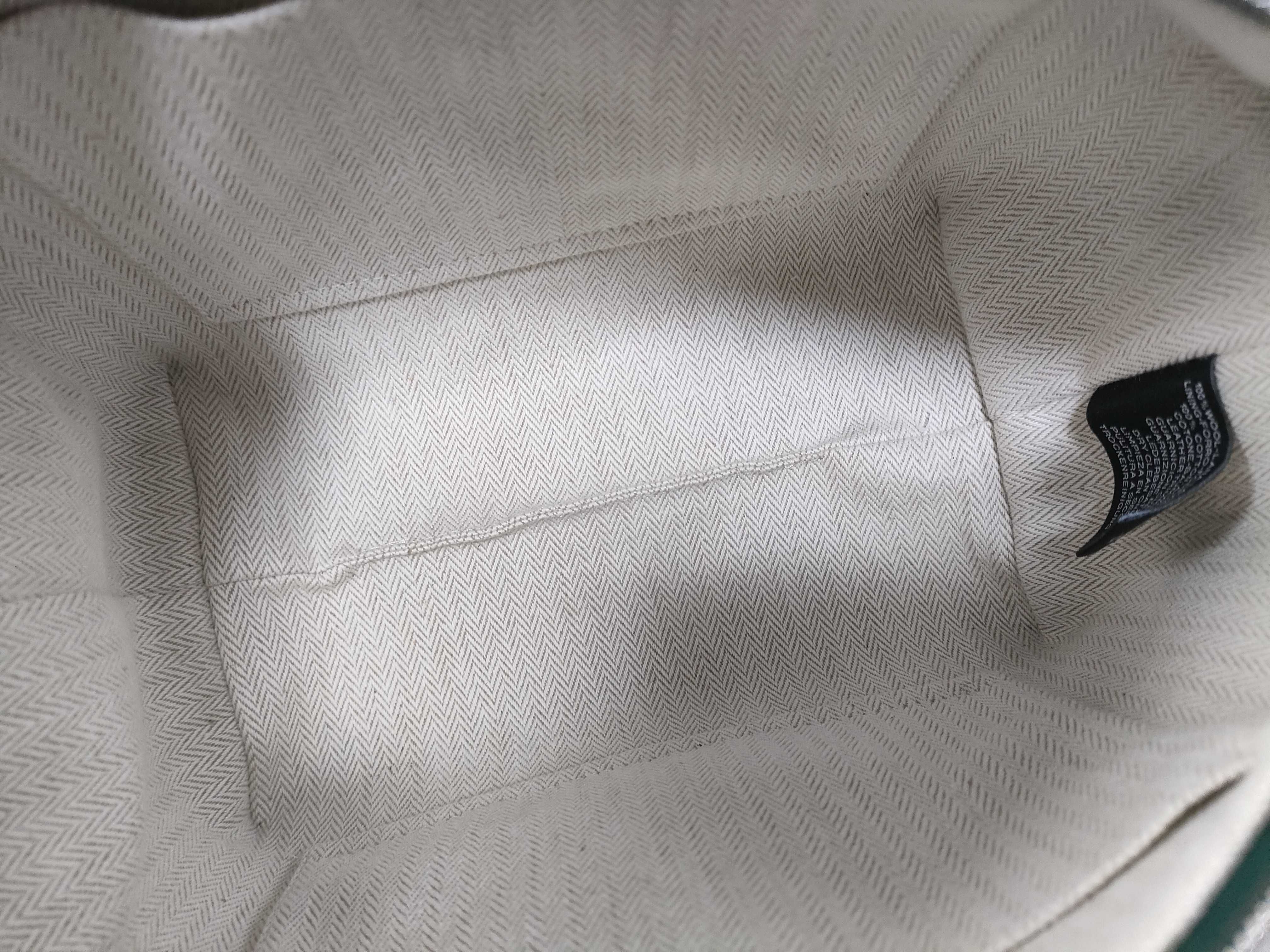 Bride à Black PM Canvas Handbag with Navy Silver Hardware — view 13