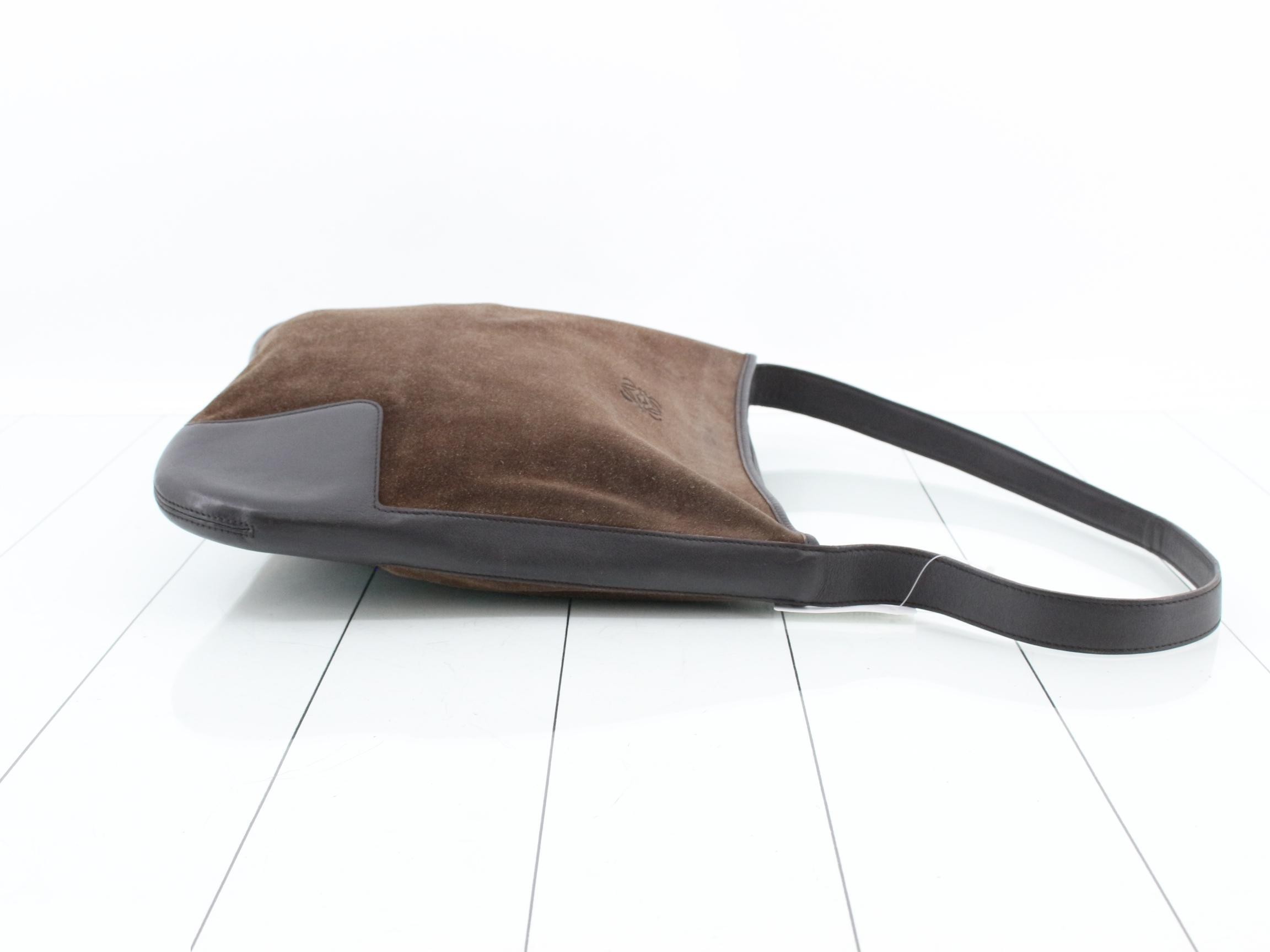 Suede shoulder bag — view 3