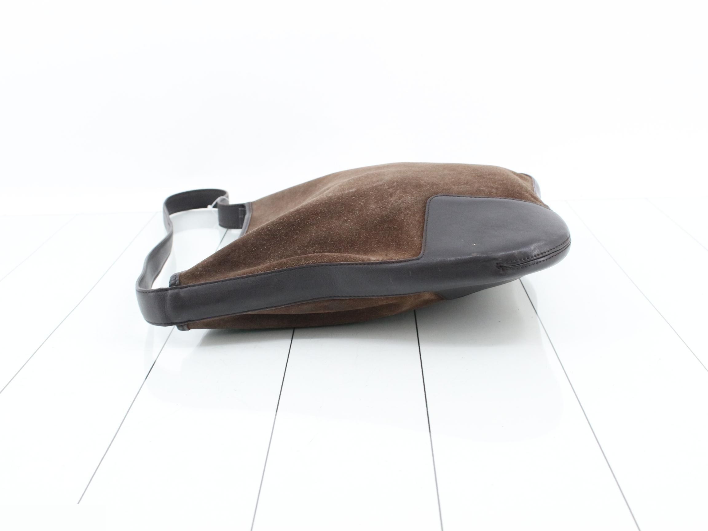 Suede shoulder bag — view 4