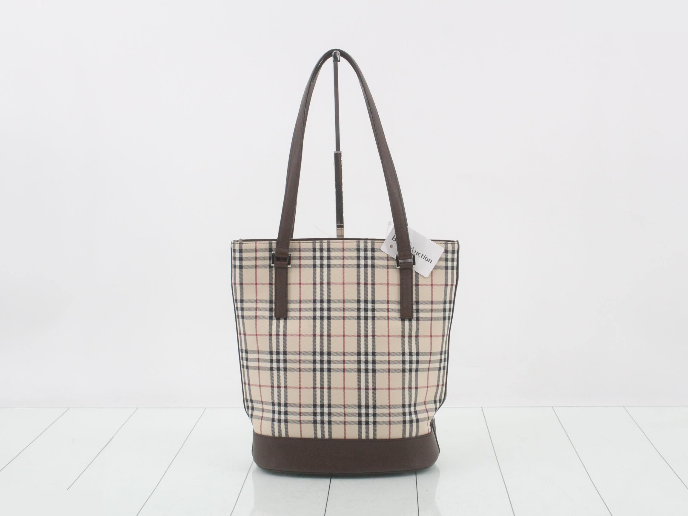 Nova Check Tote Bag — view 2