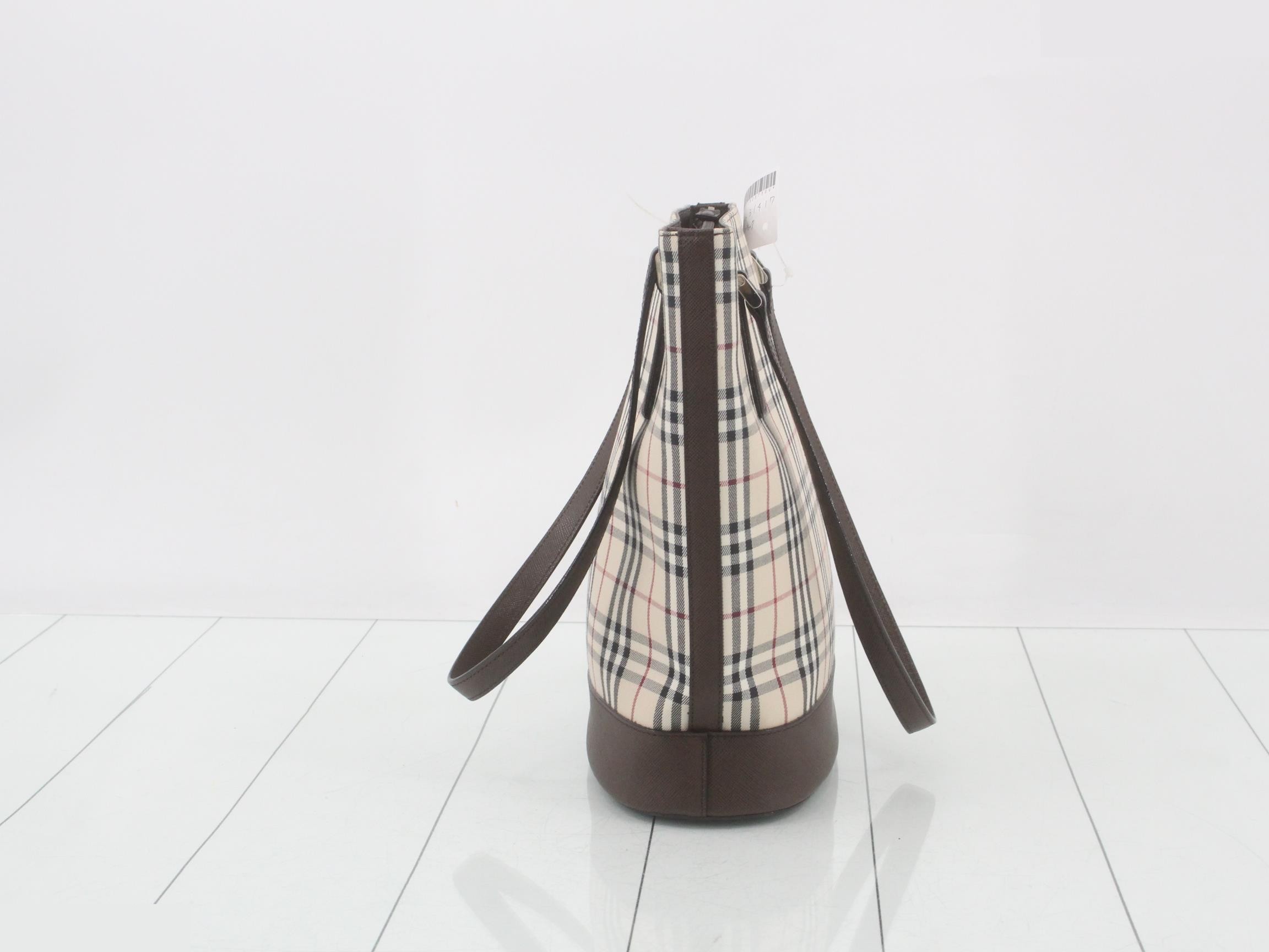 Nova Check Tote Bag — view 3
