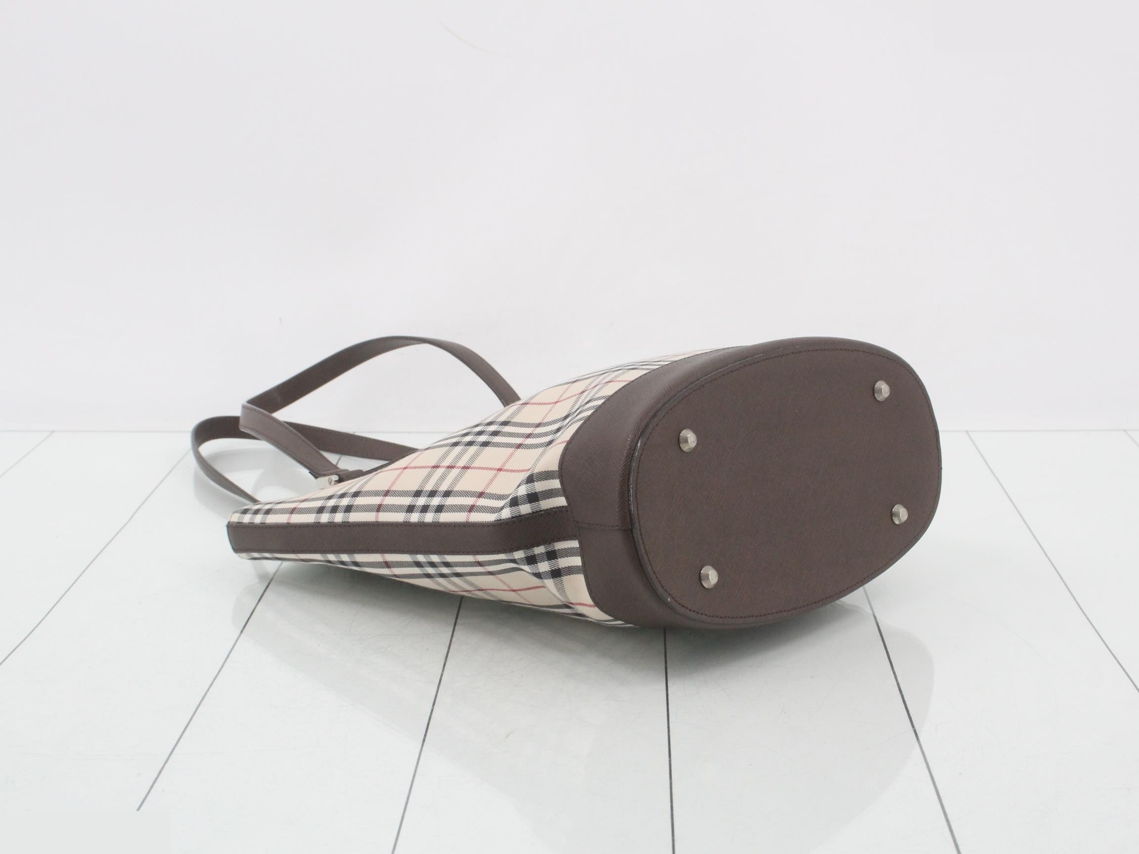 Nova Check Tote Bag — view 5