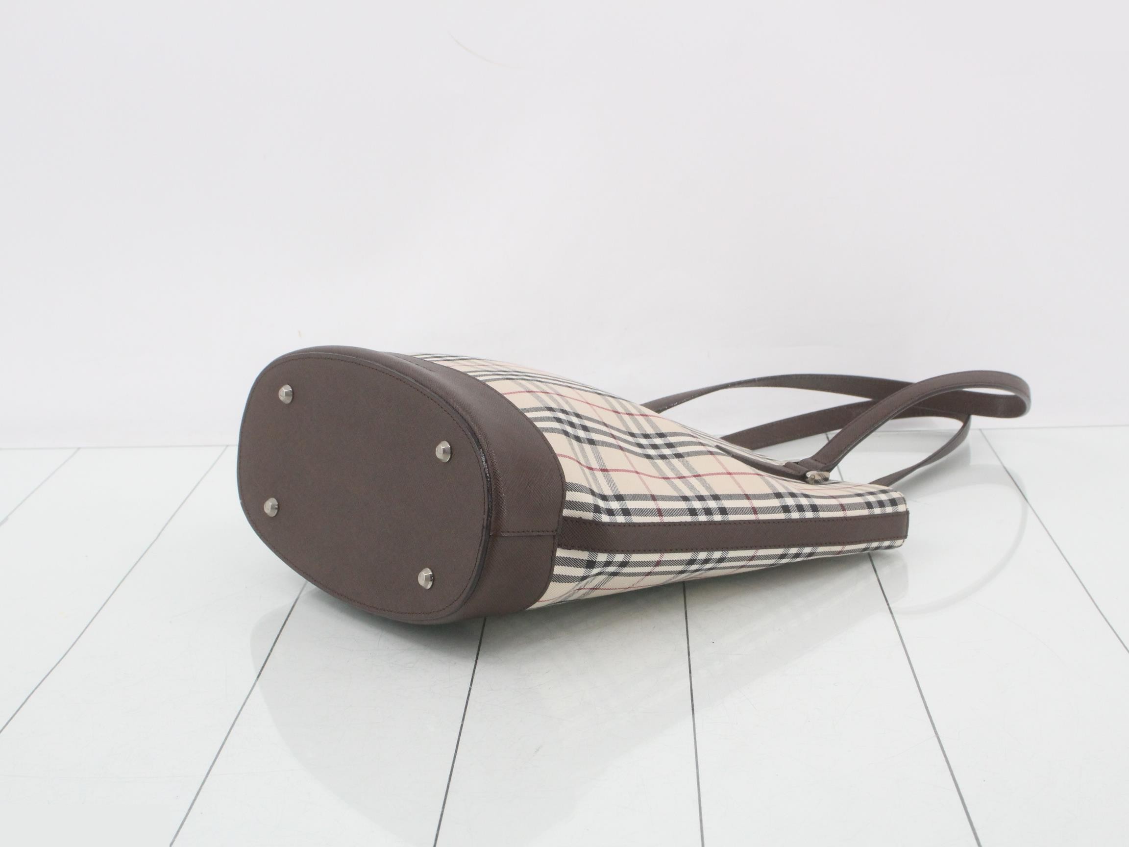 Nova Check Tote Bag — view 6