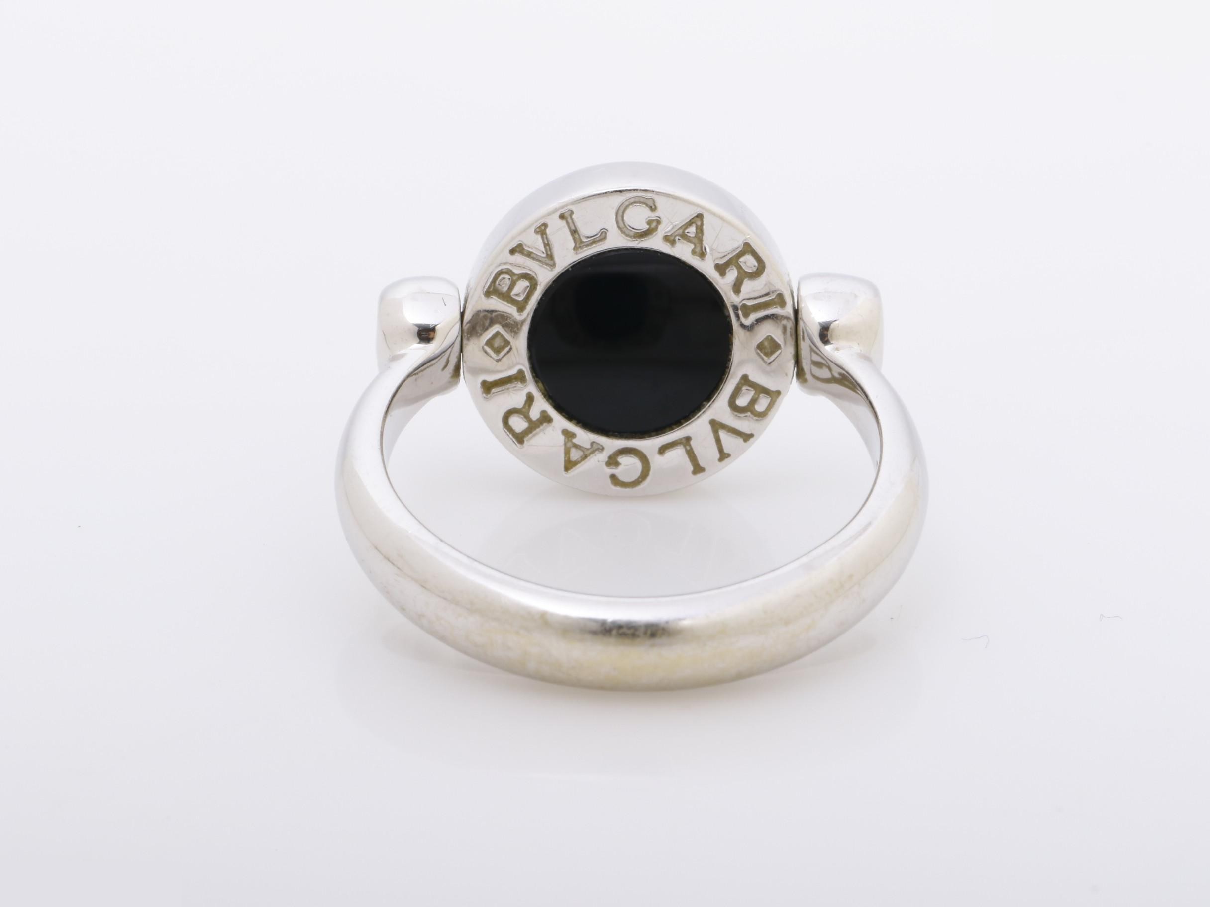 Flip (precious metal) ring, 750WG, 6g, size #48 — view 4