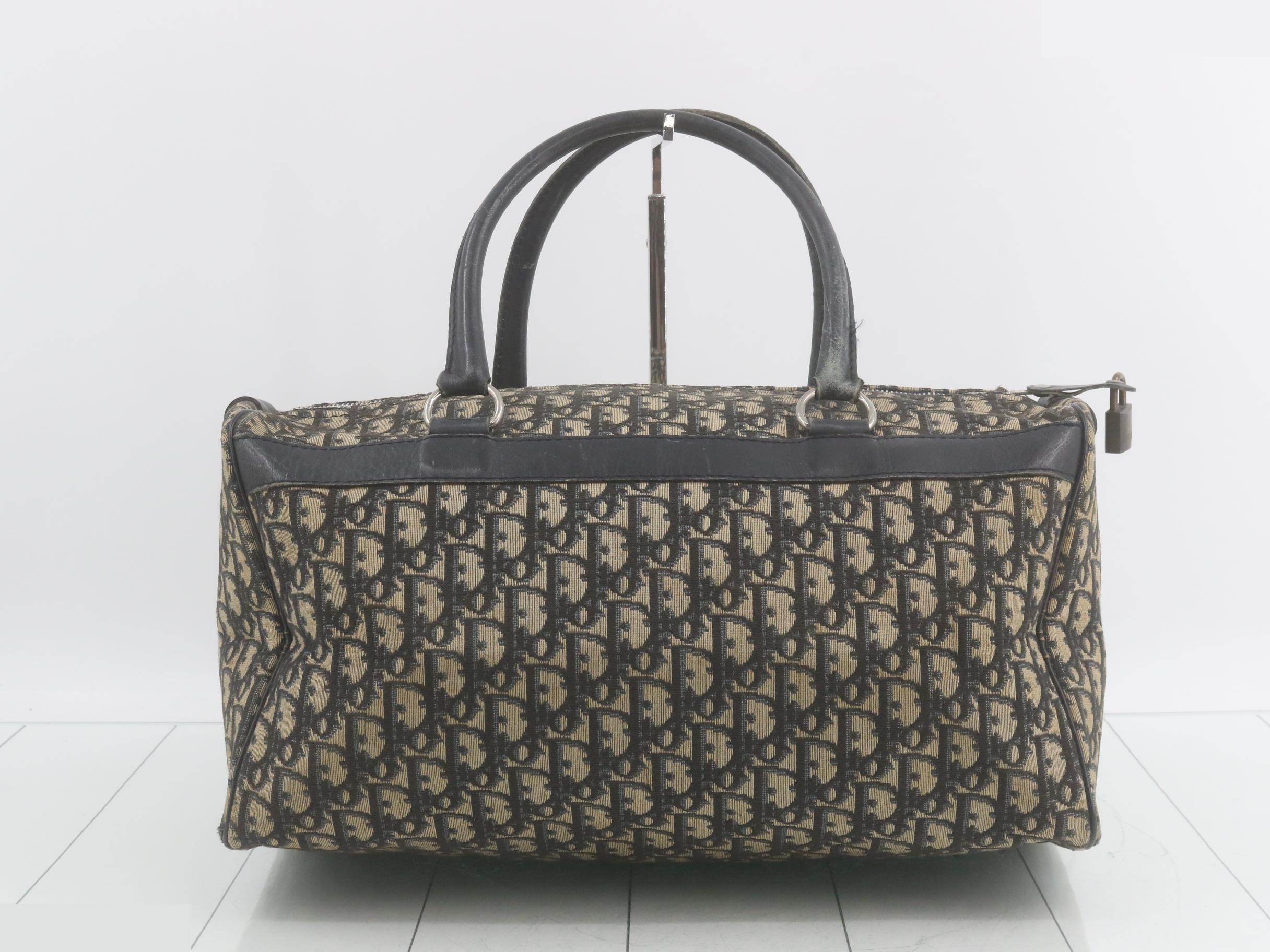 Trotter Boston Bag, Navy — view 2