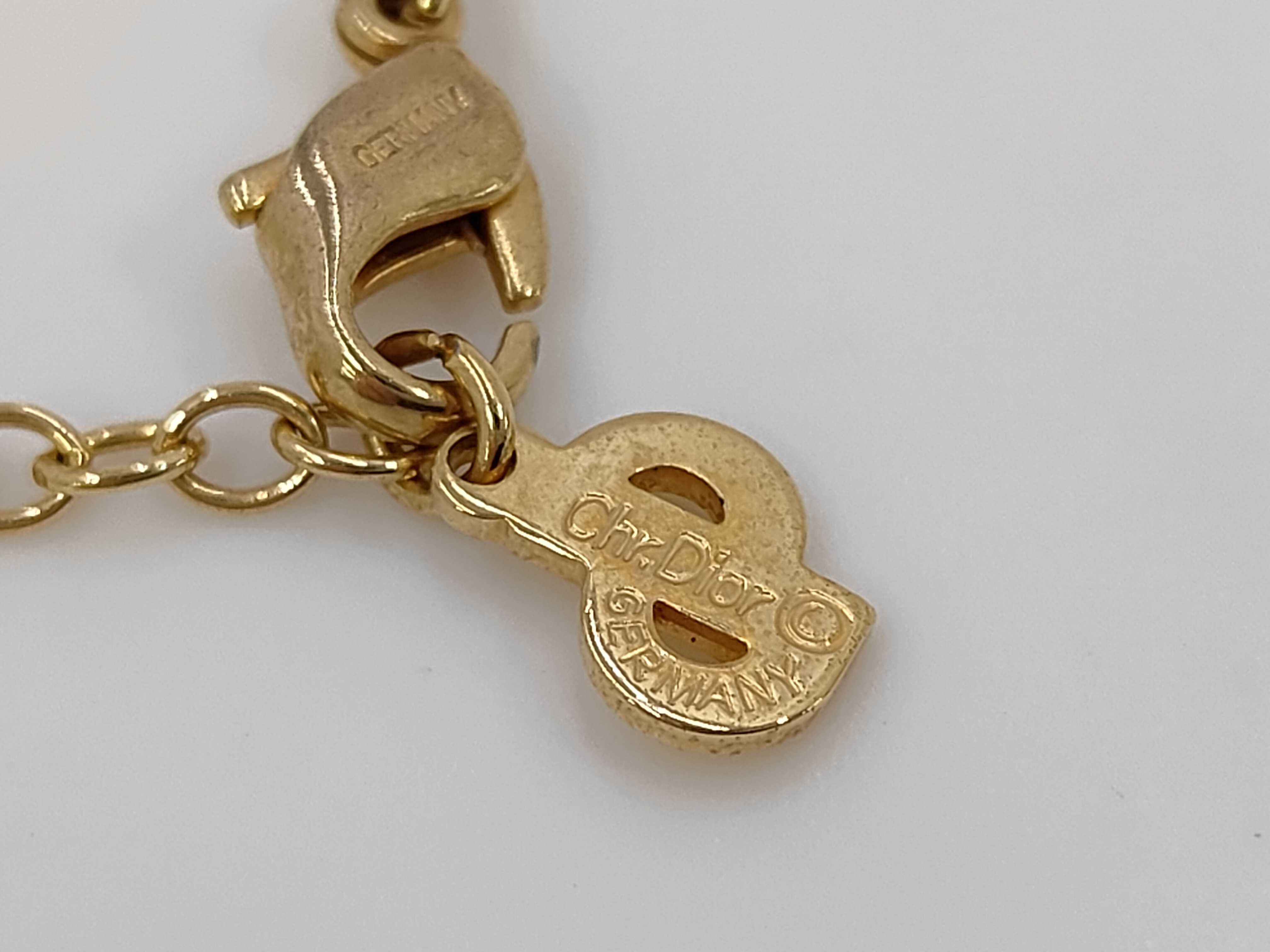 Rhinestone Logo Necklace — view 5