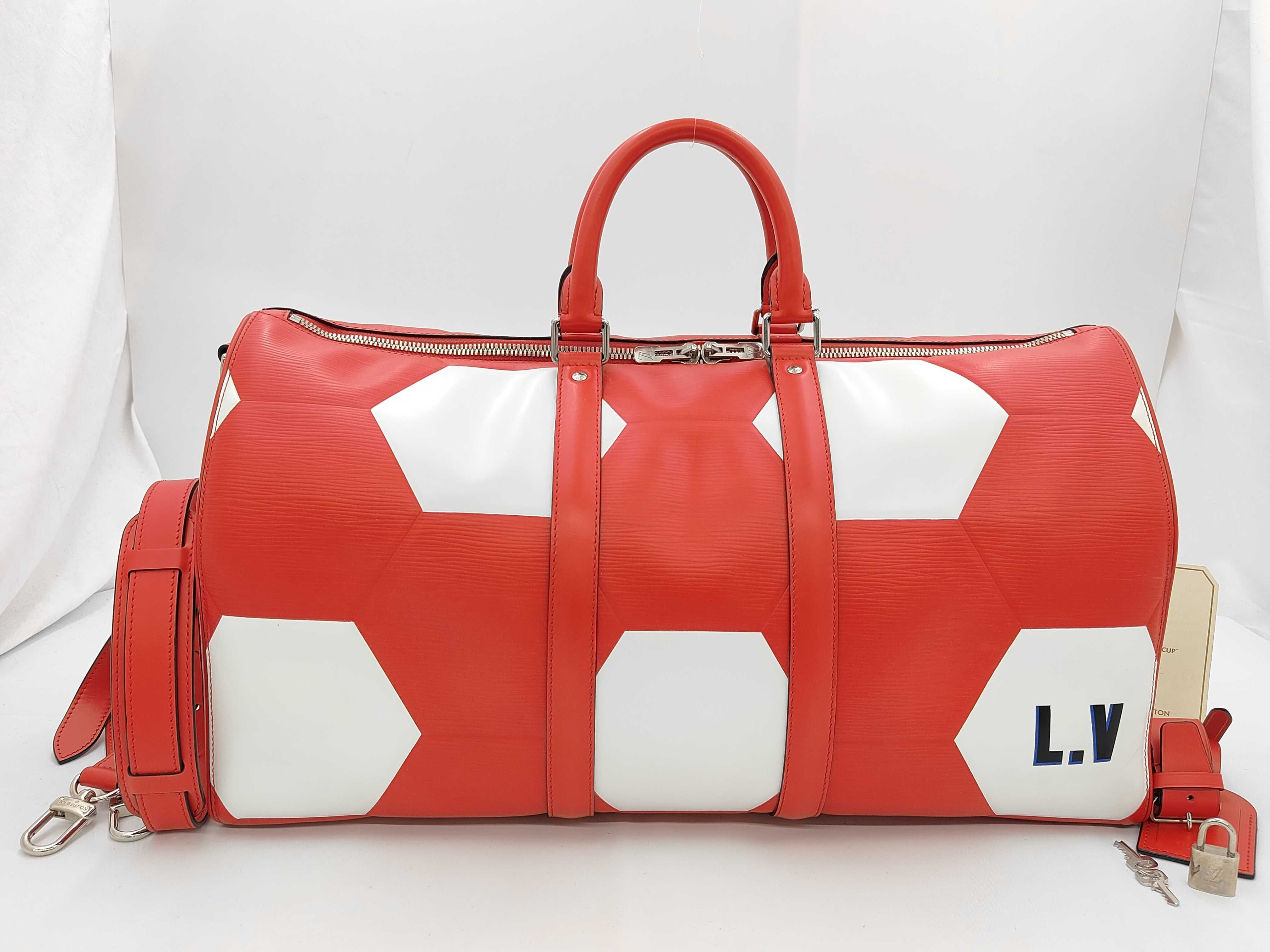 LV Bag Keepall Bandoulière M52121 Boston Bag
