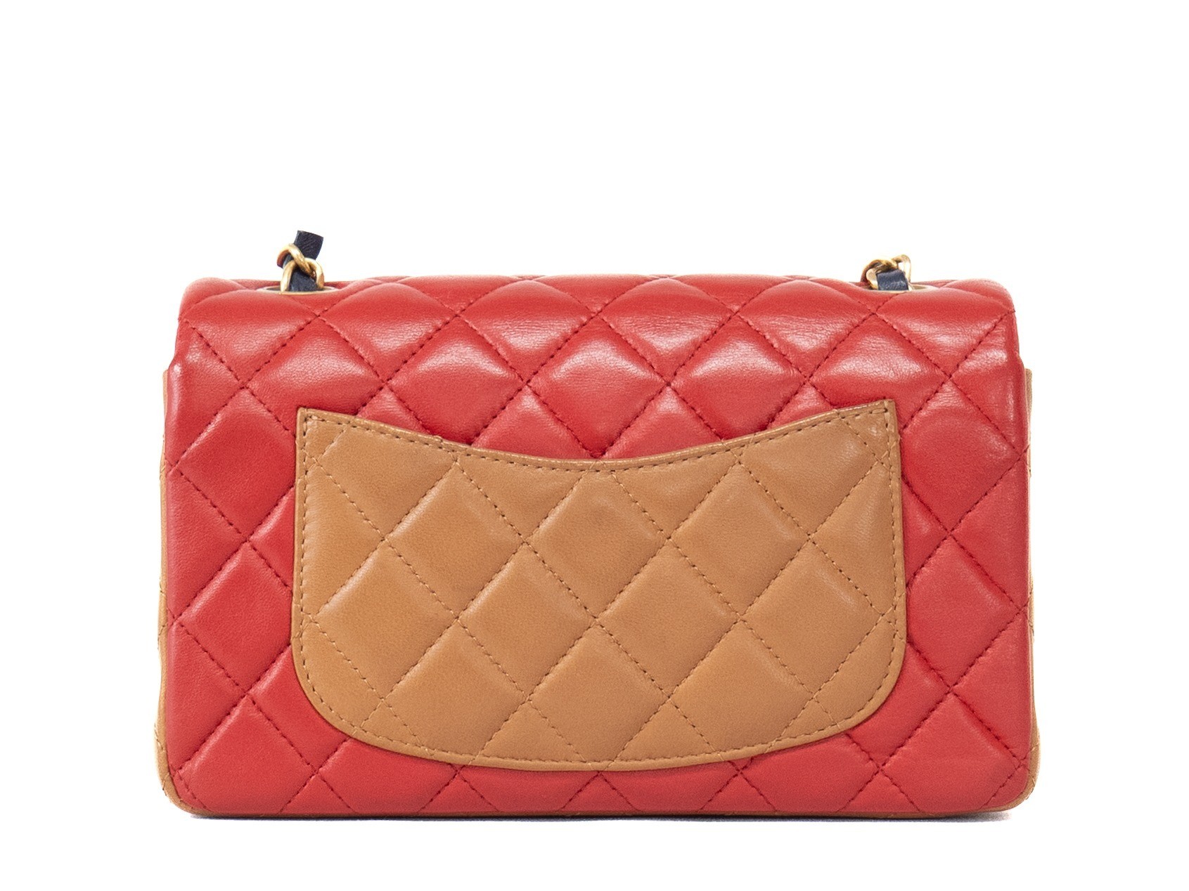 Mini Matelassé Seal Lambskin — view 2