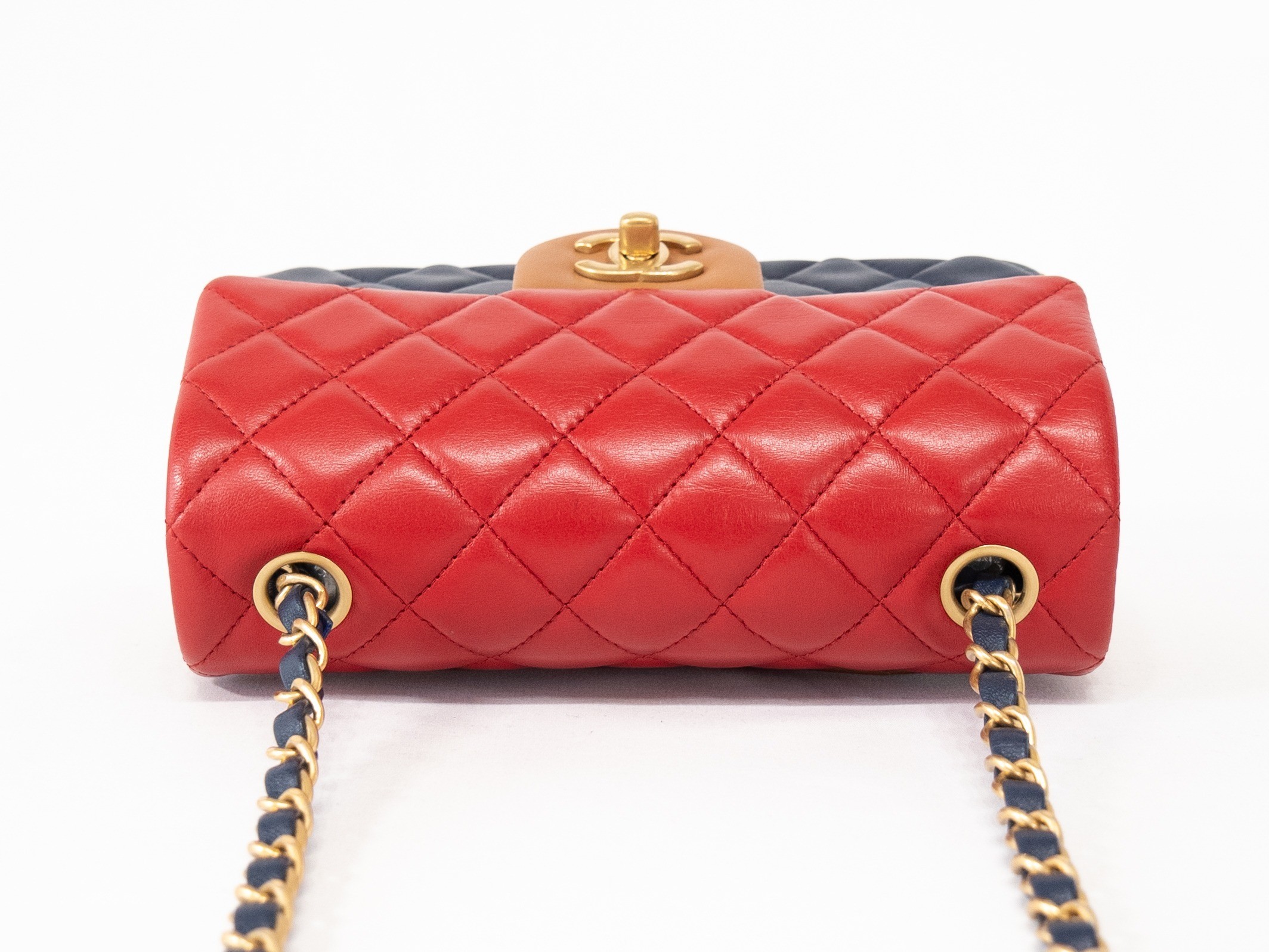 Mini Matelassé Seal Lambskin — view 3