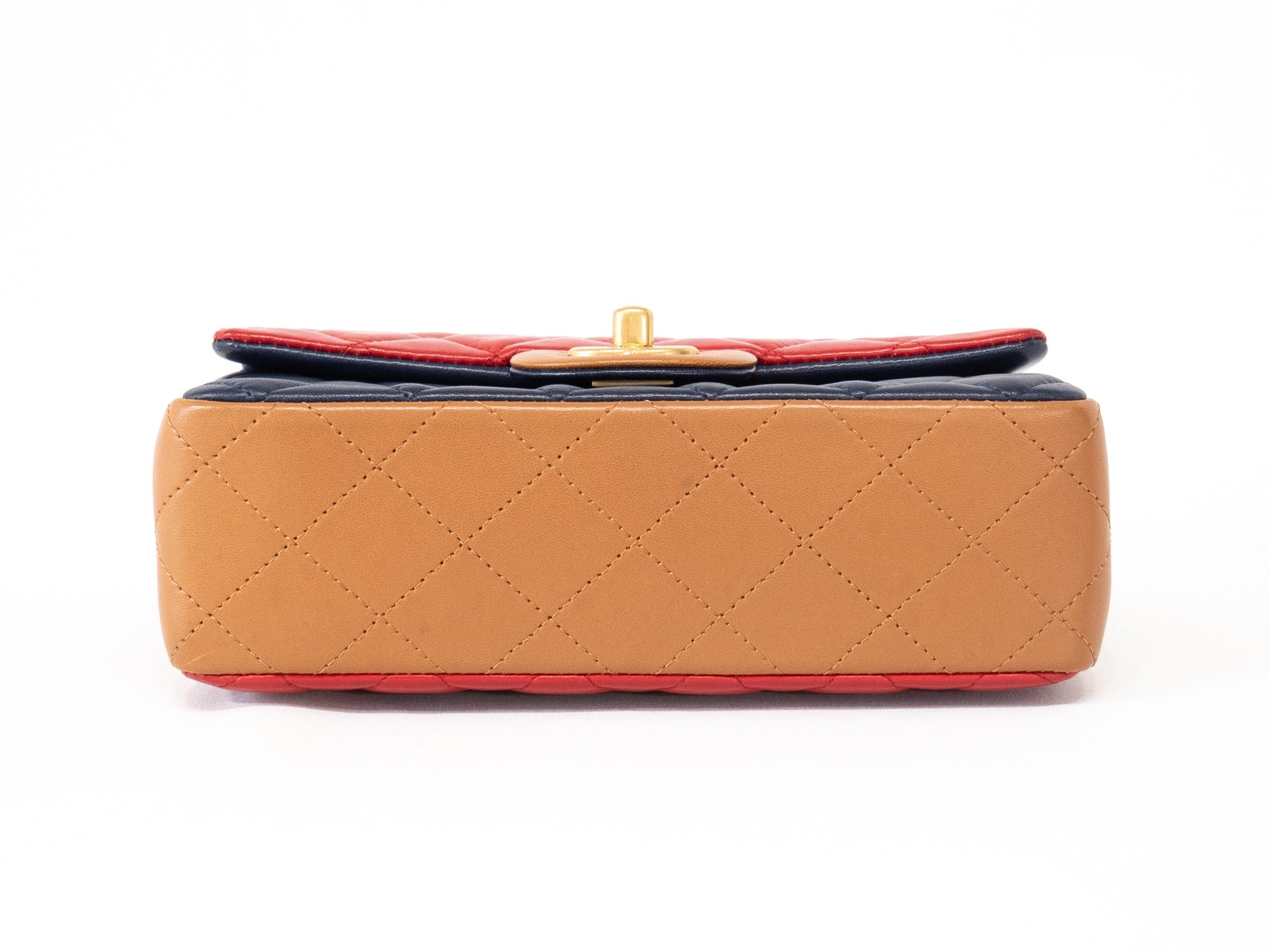 Mini Matelassé Seal Lambskin — view 5