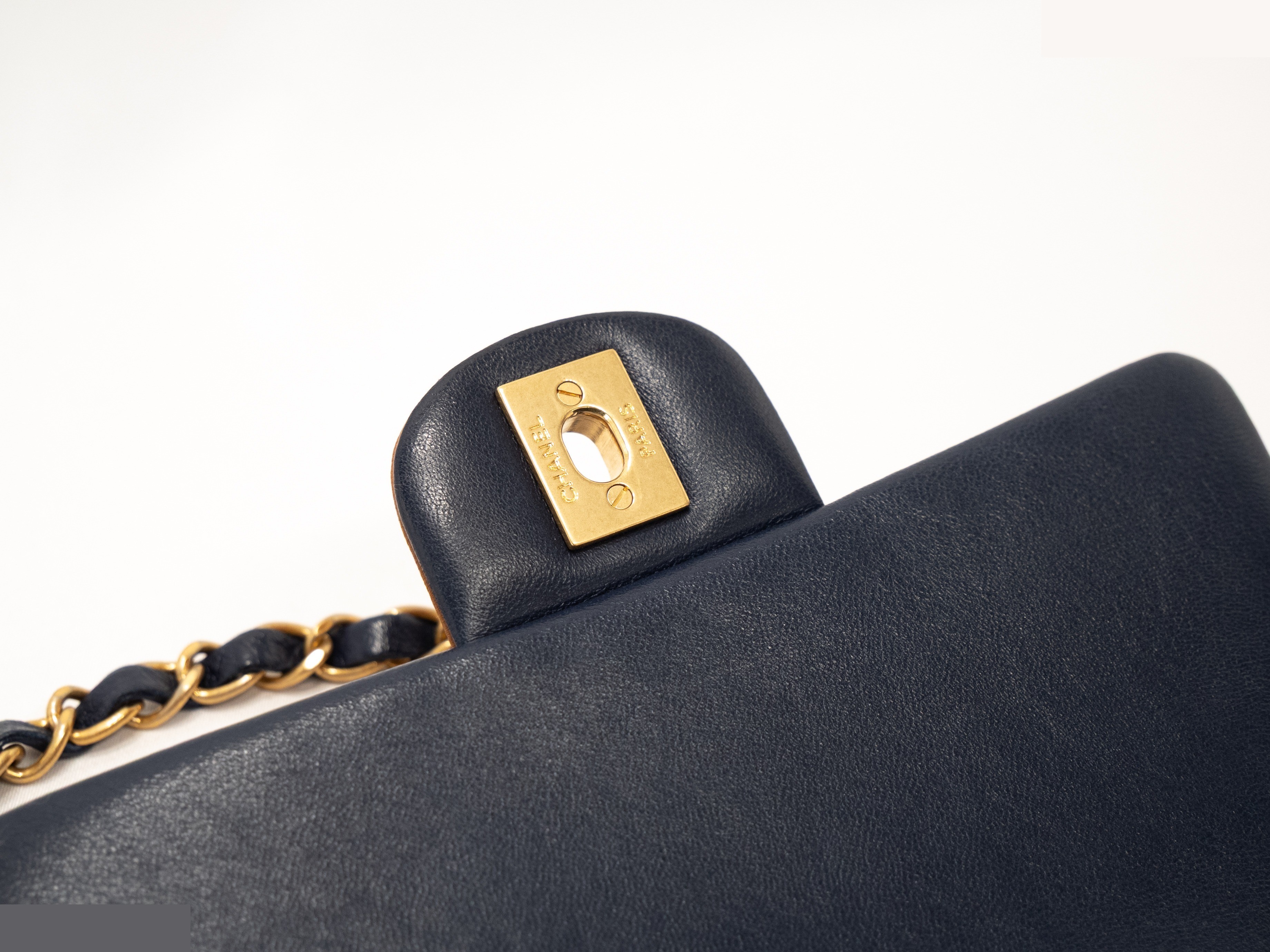 Mini Matelassé Seal Lambskin — view 8