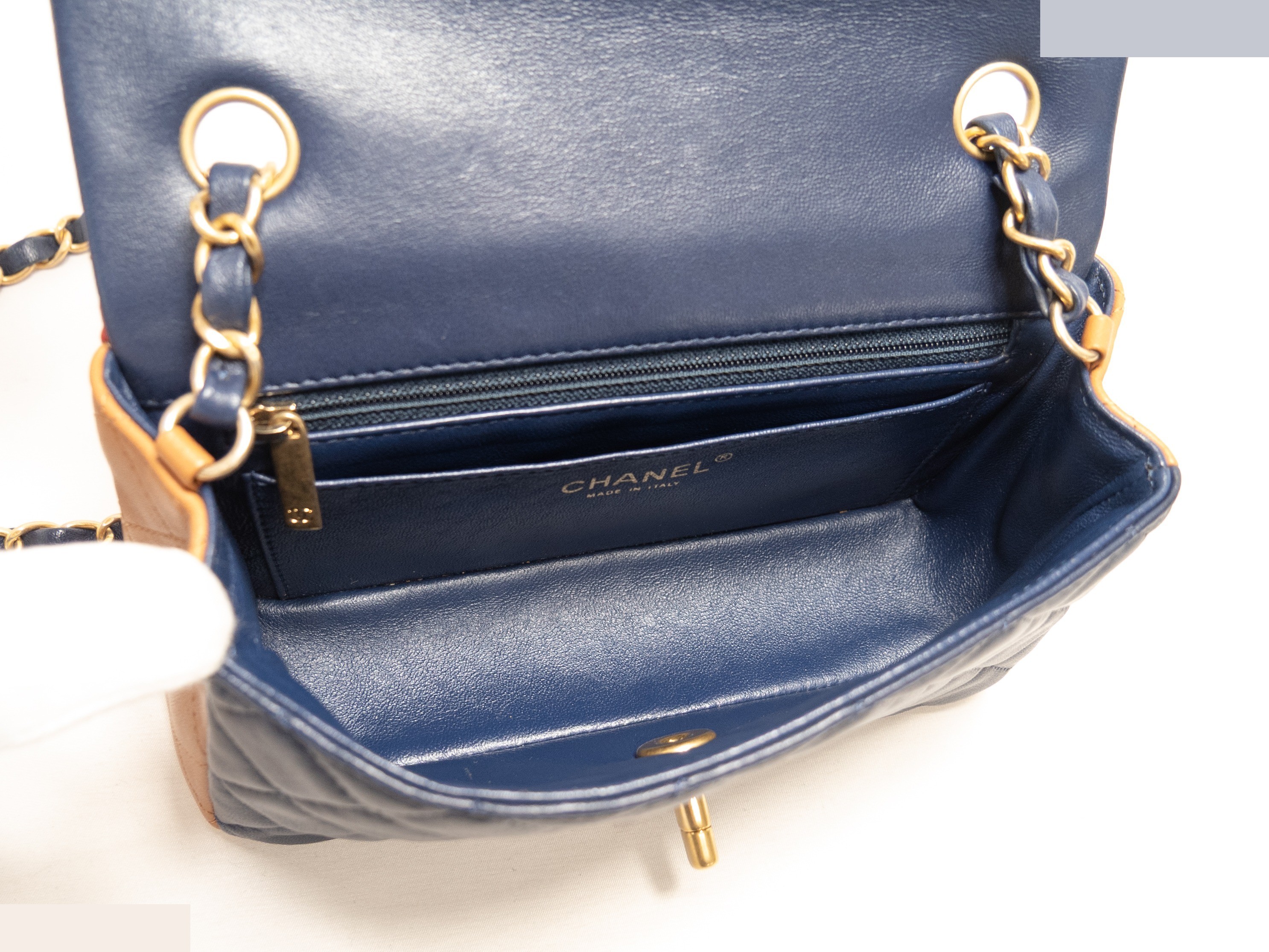 Mini Matelassé Seal Lambskin — view 9