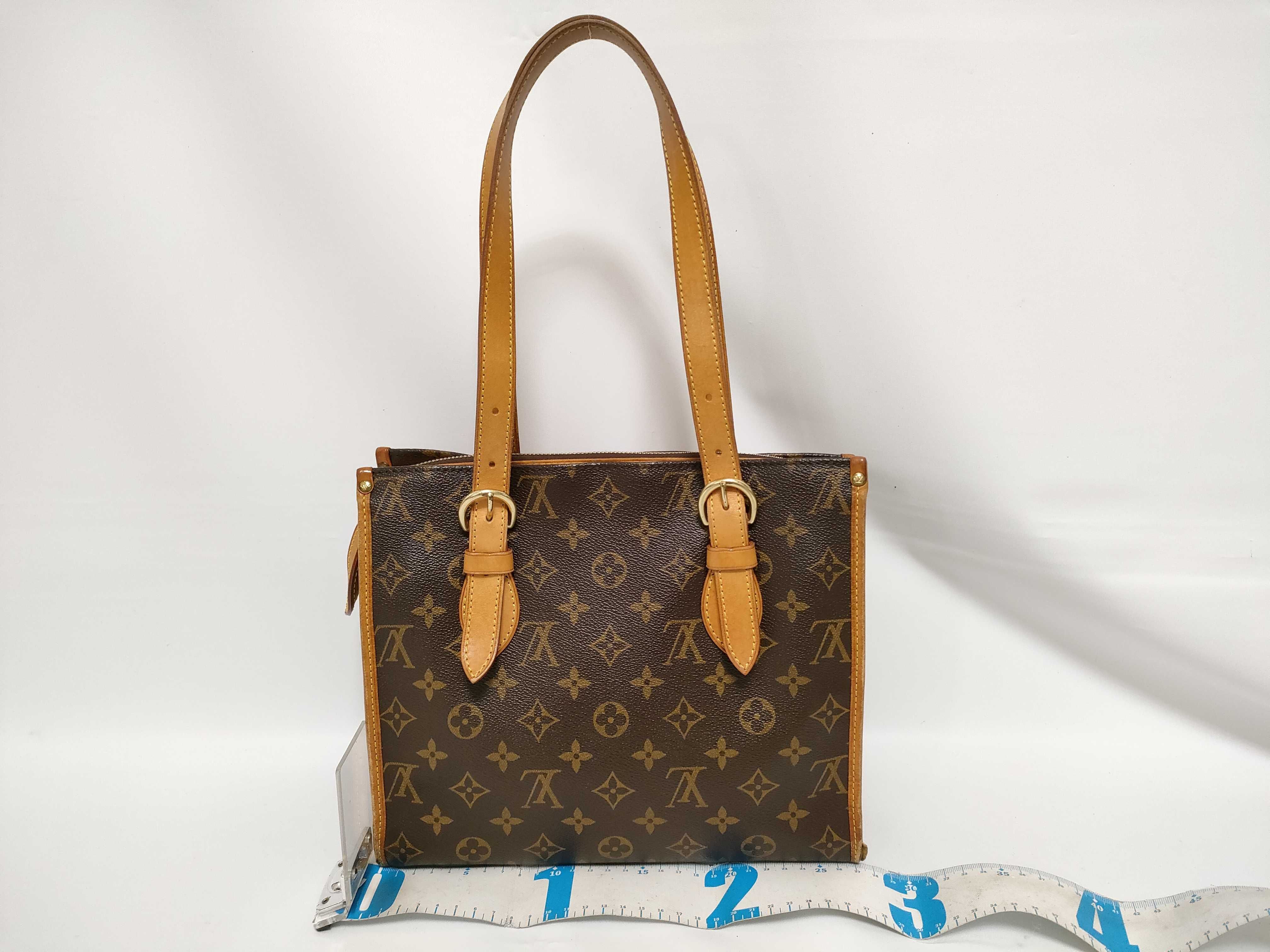 Monogram Popincourt M40007 FL1025 Brown Handbag — view 2