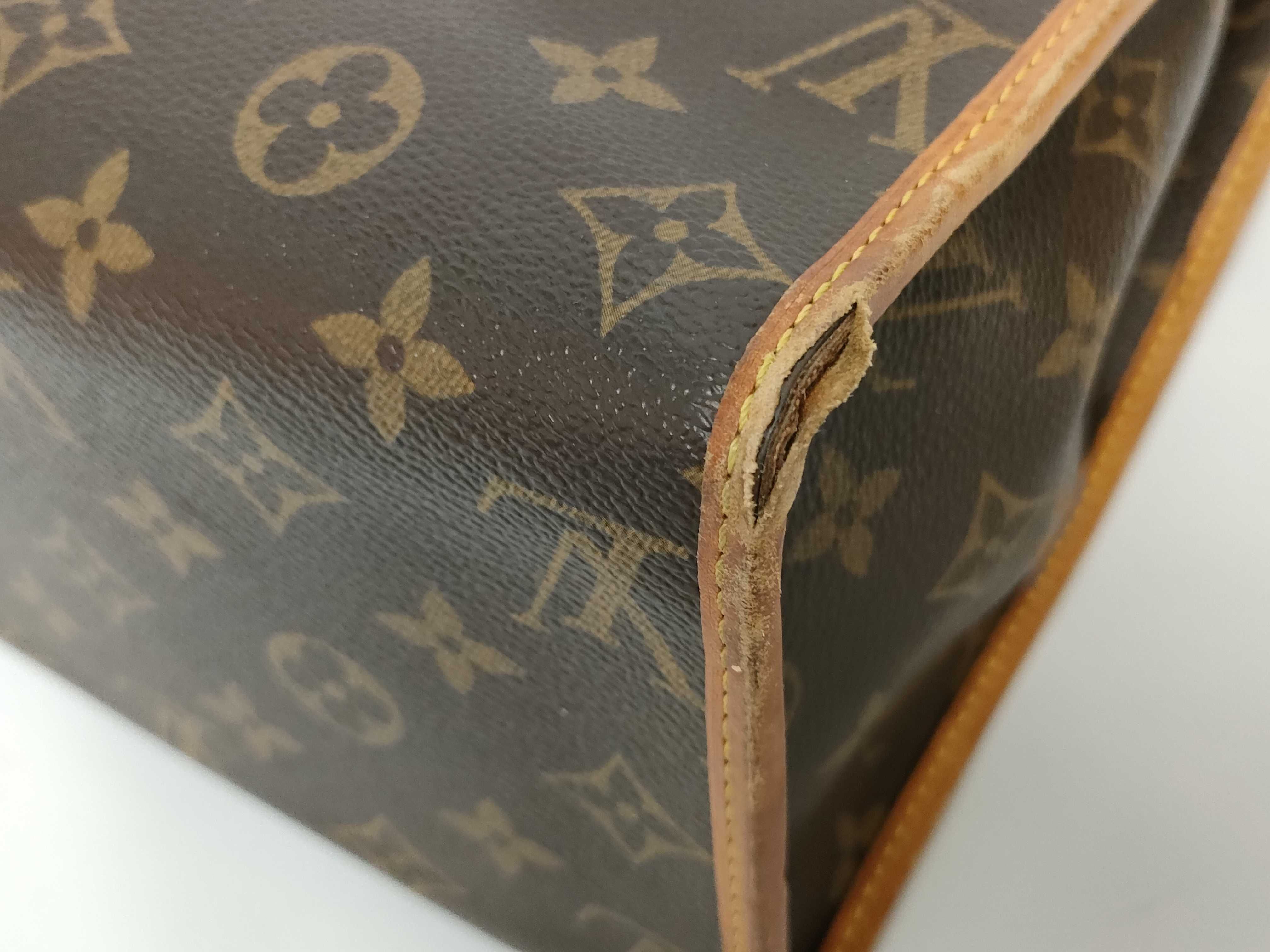 Monogram Popincourt M40007 FL1025 Brown Handbag — view 8