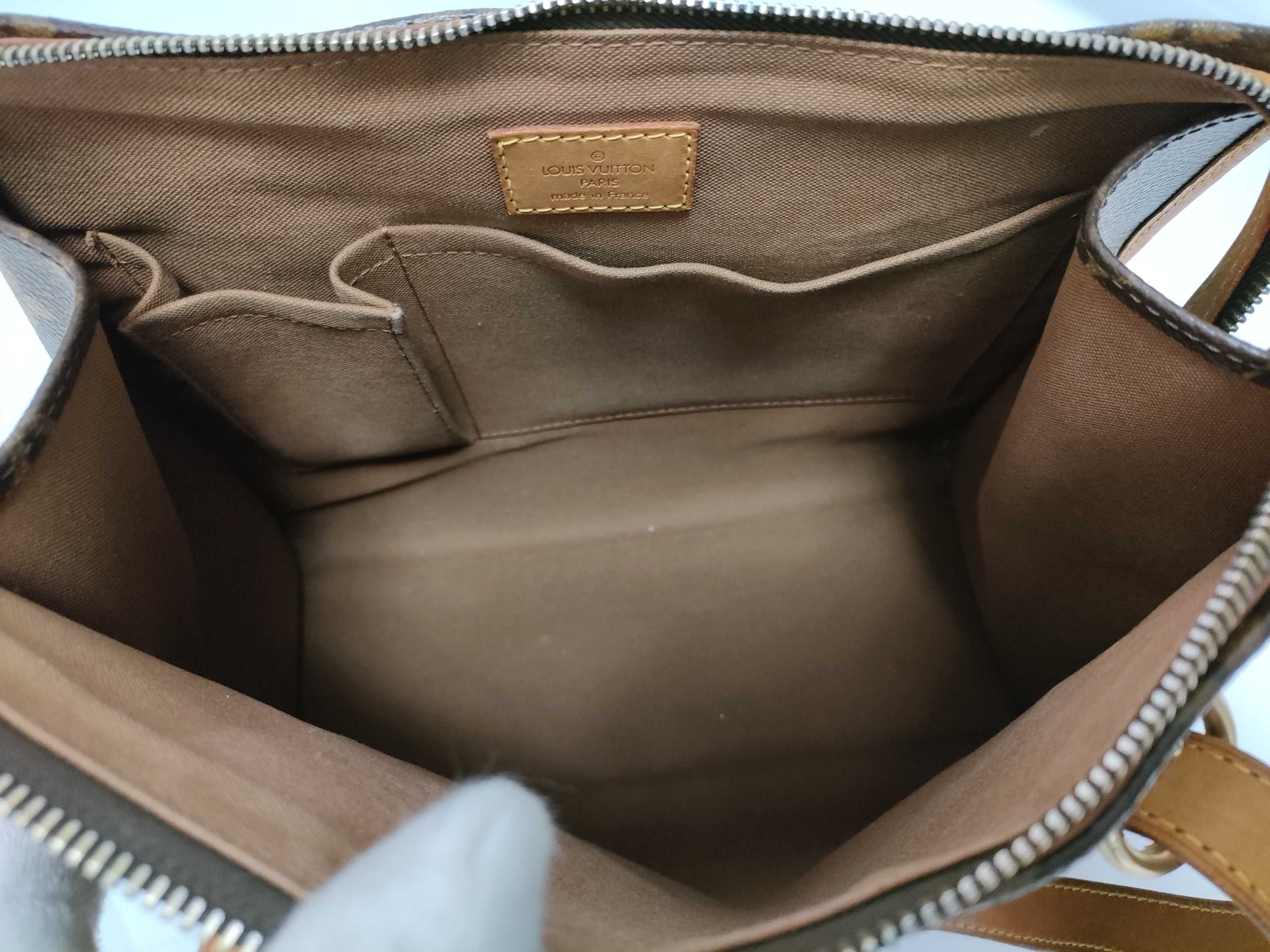 Monogram Popincourt M40007 FL1025 Brown Handbag — view 9