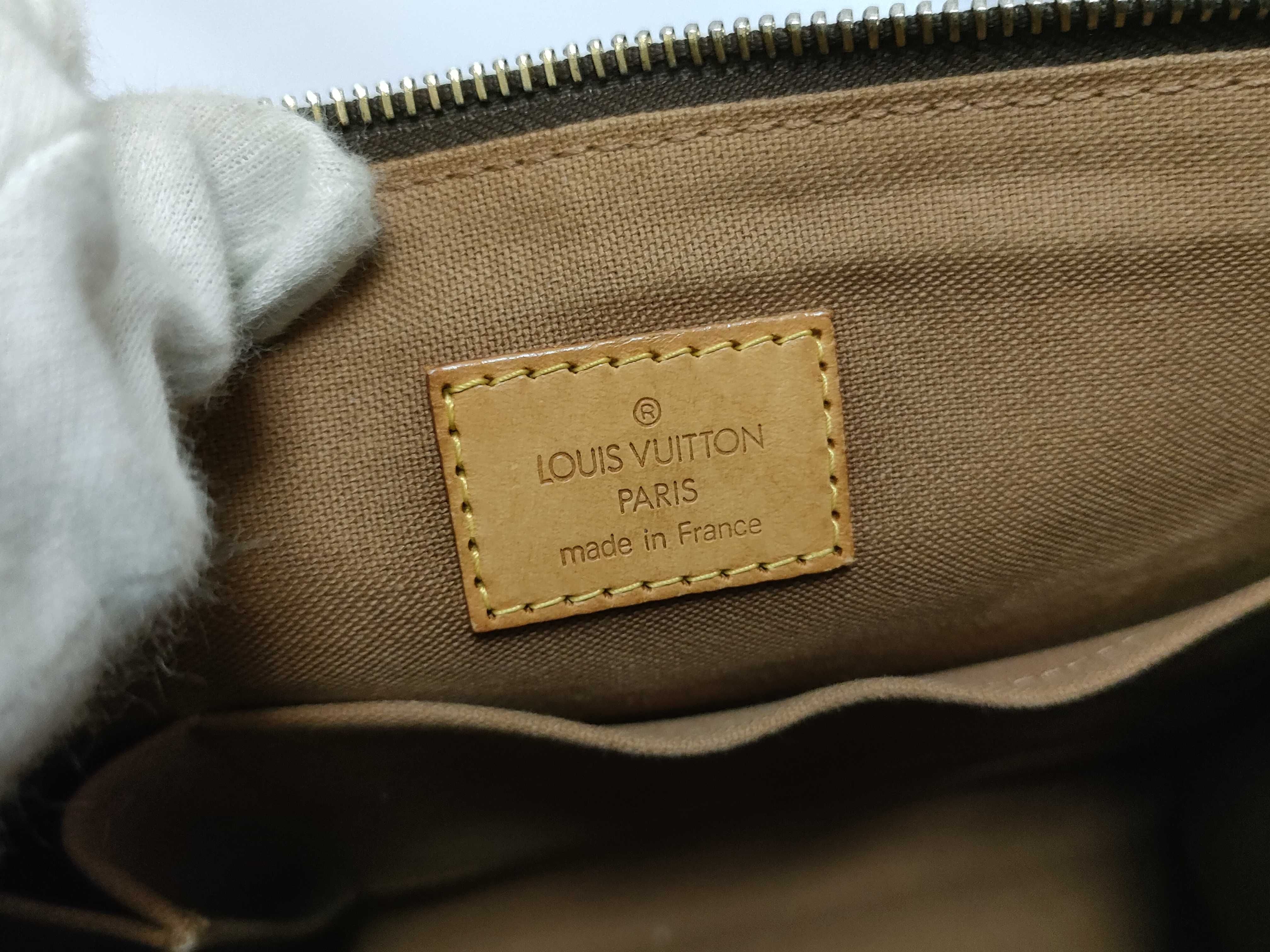 Monogram Popincourt M40007 FL1025 Brown Handbag — view 10