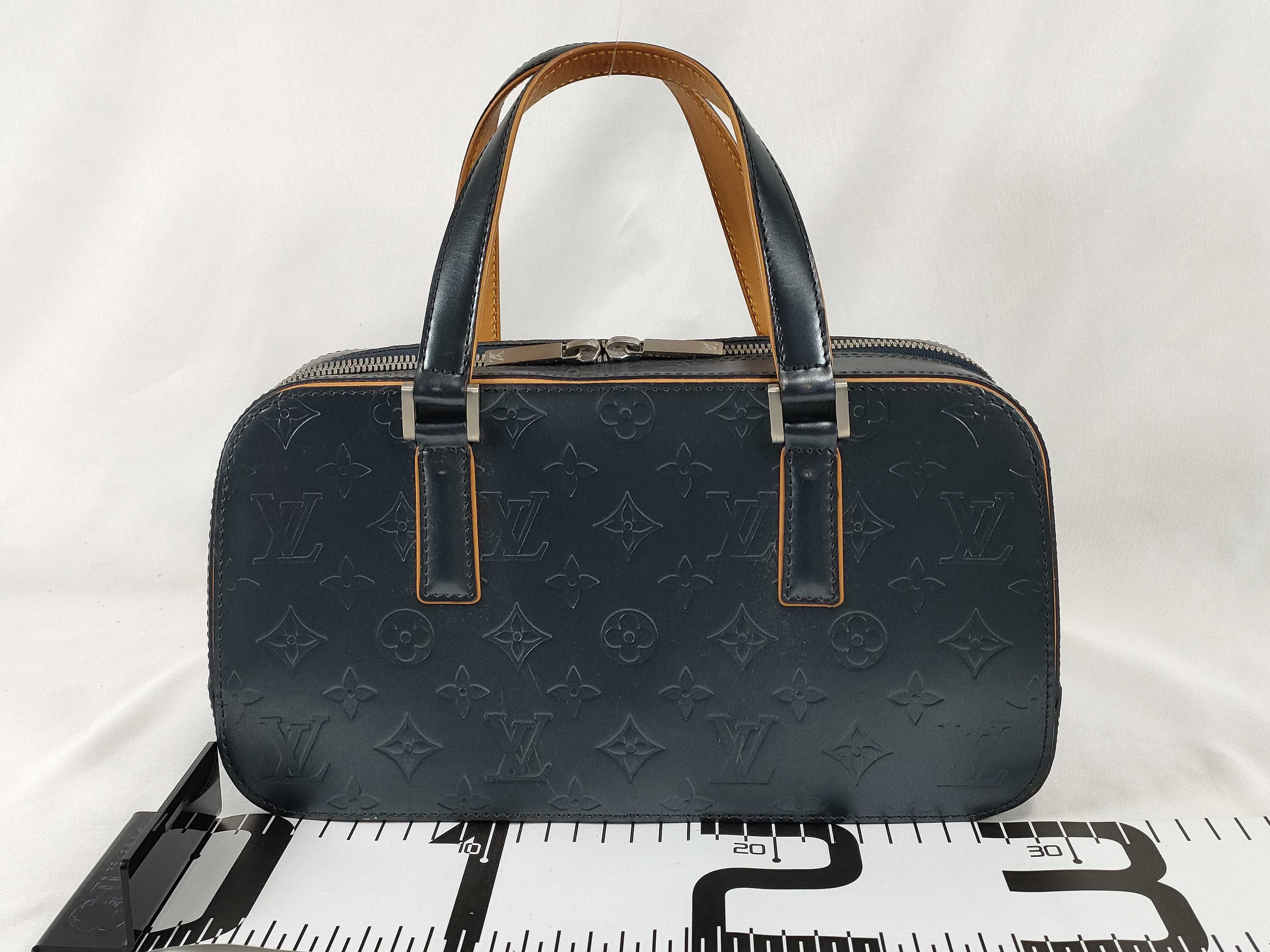 Monogram Matte Shelton M55172 TH0093 Blue Handbag — view 2