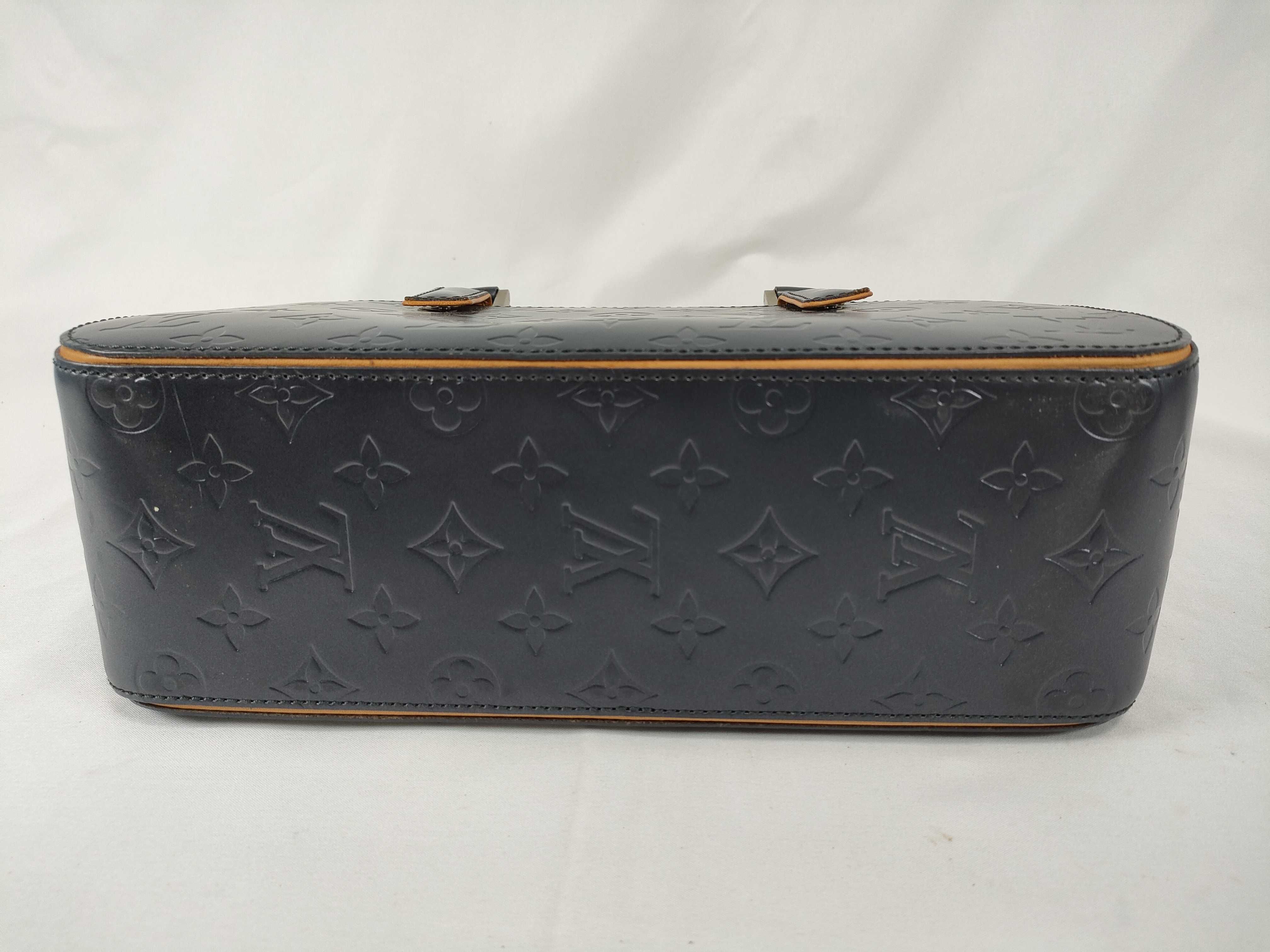 Monogram Matte Shelton M55172 TH0093 Blue Handbag — view 8