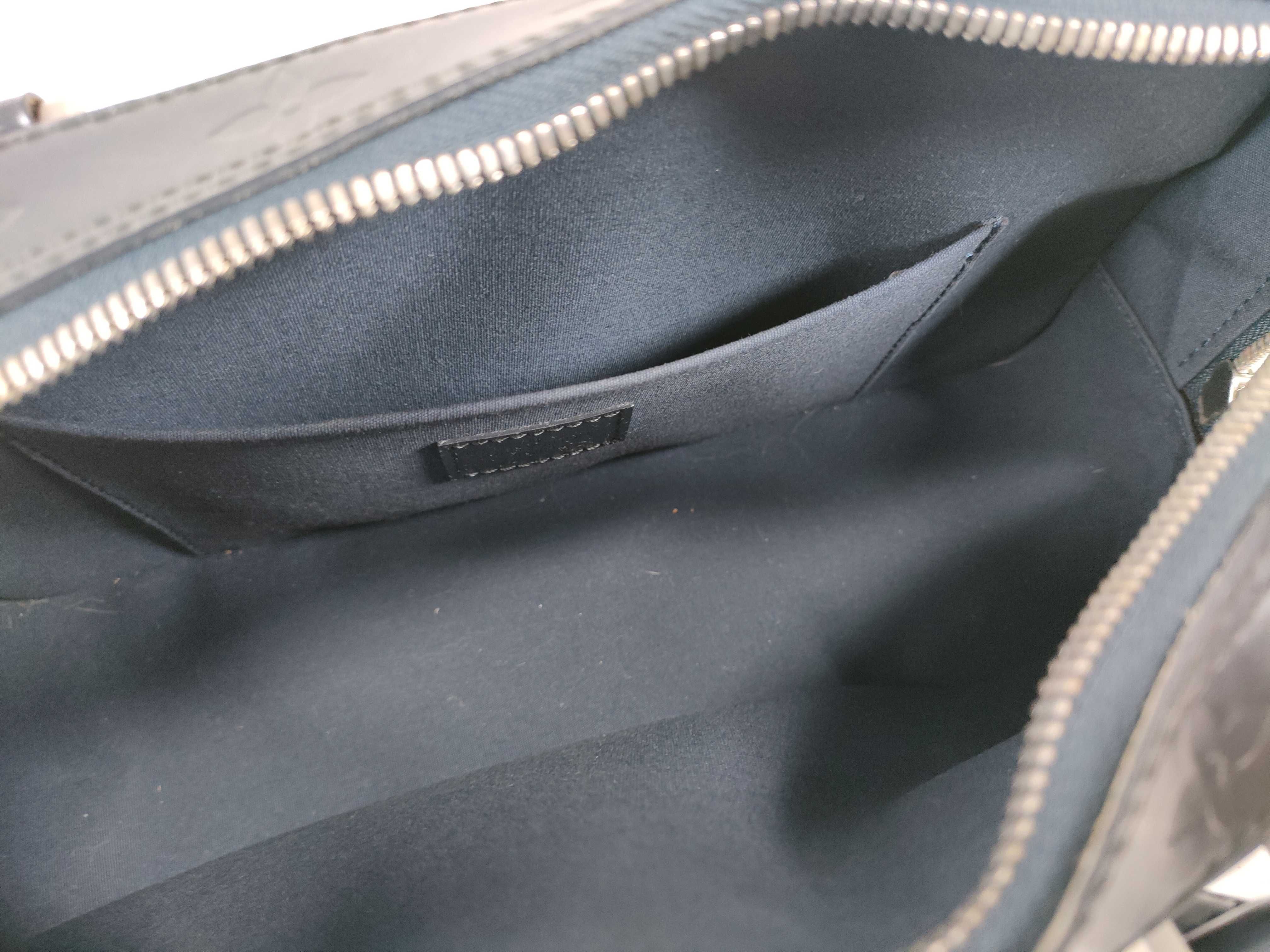 Monogram Matte Shelton M55172 TH0093 Blue Handbag — view 10