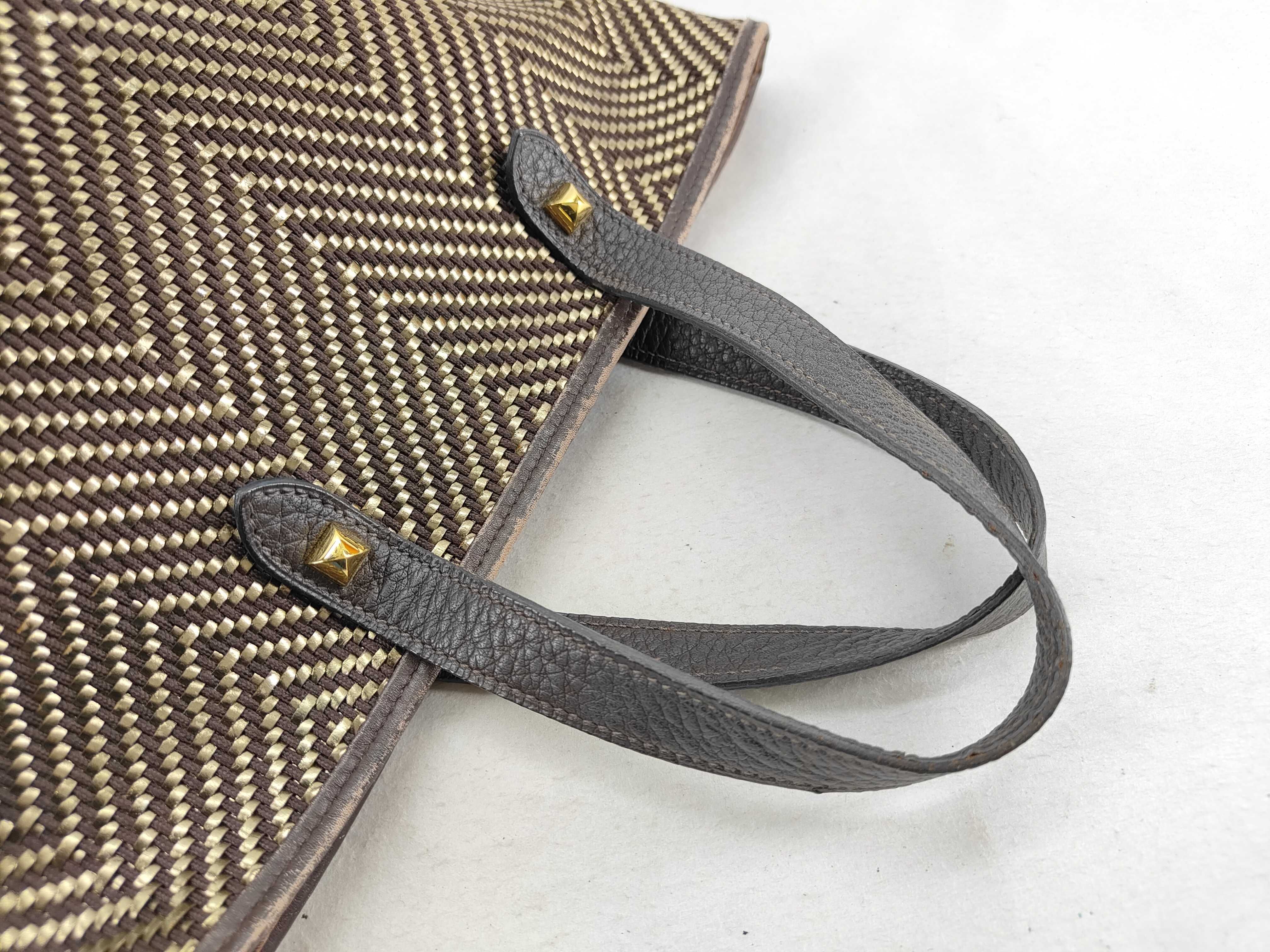 Cabas Chennai PM L stamp tote bag — view 4
