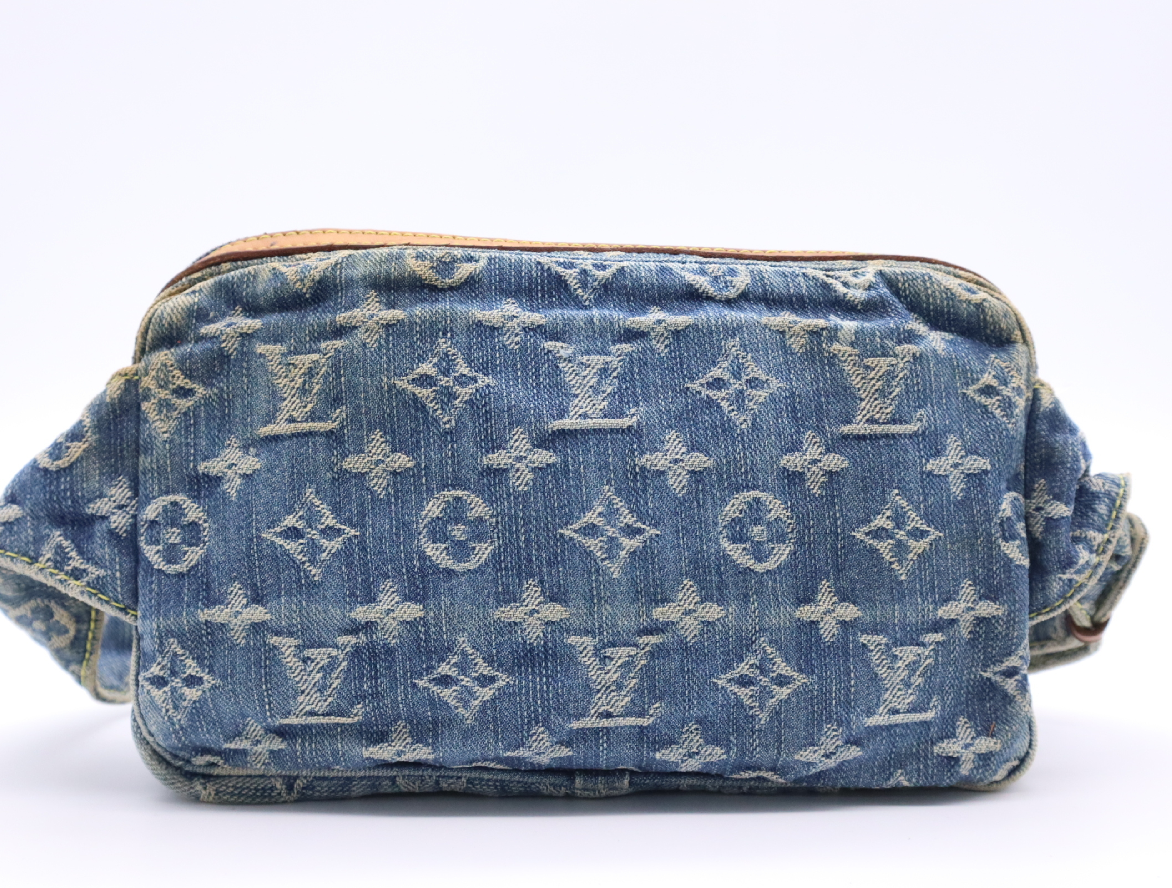 M95347 Monogram Denim Bum Bag Blue Waist Bag — view 2