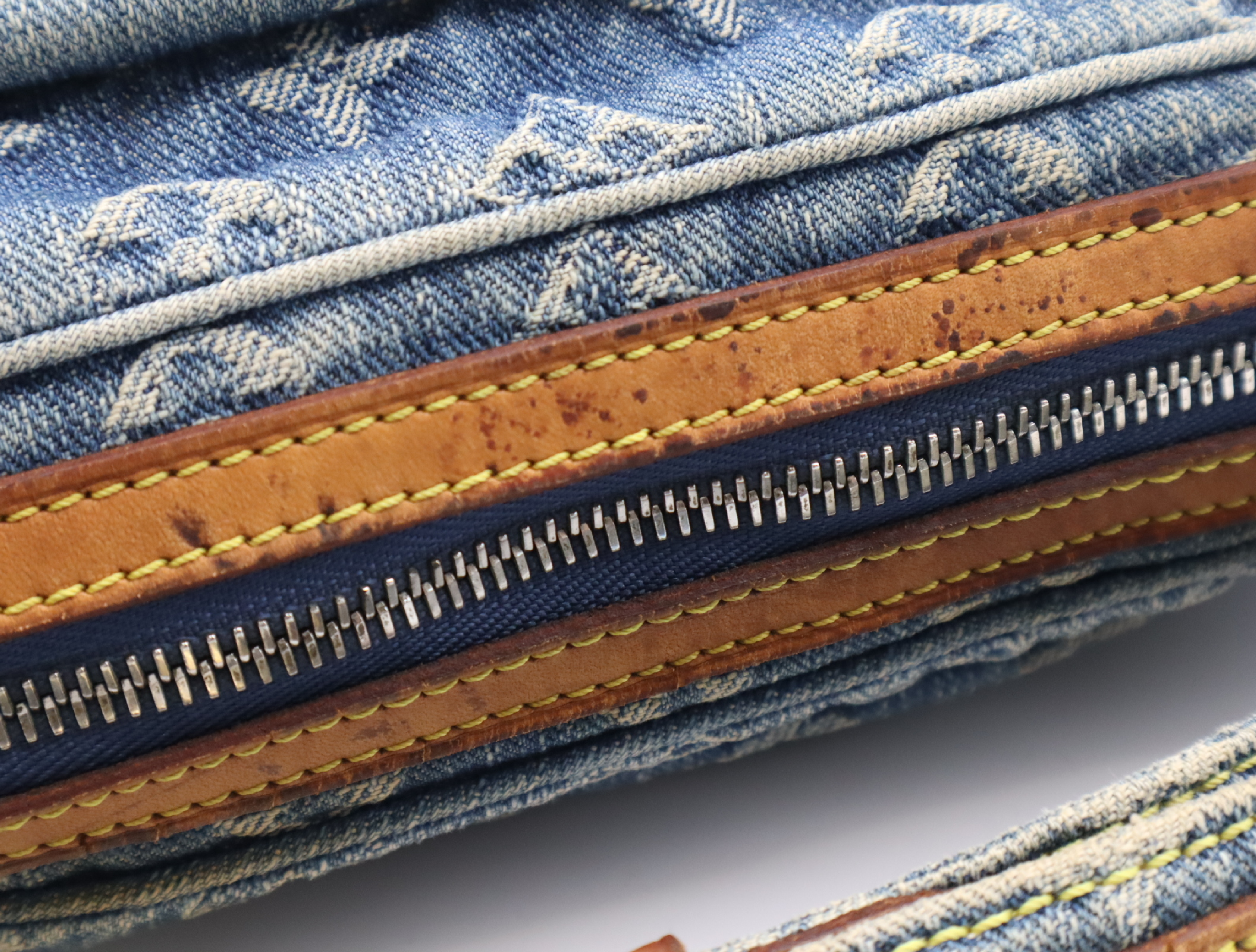 M95347 Monogram Denim Bum Bag Blue Waist Bag — view 12