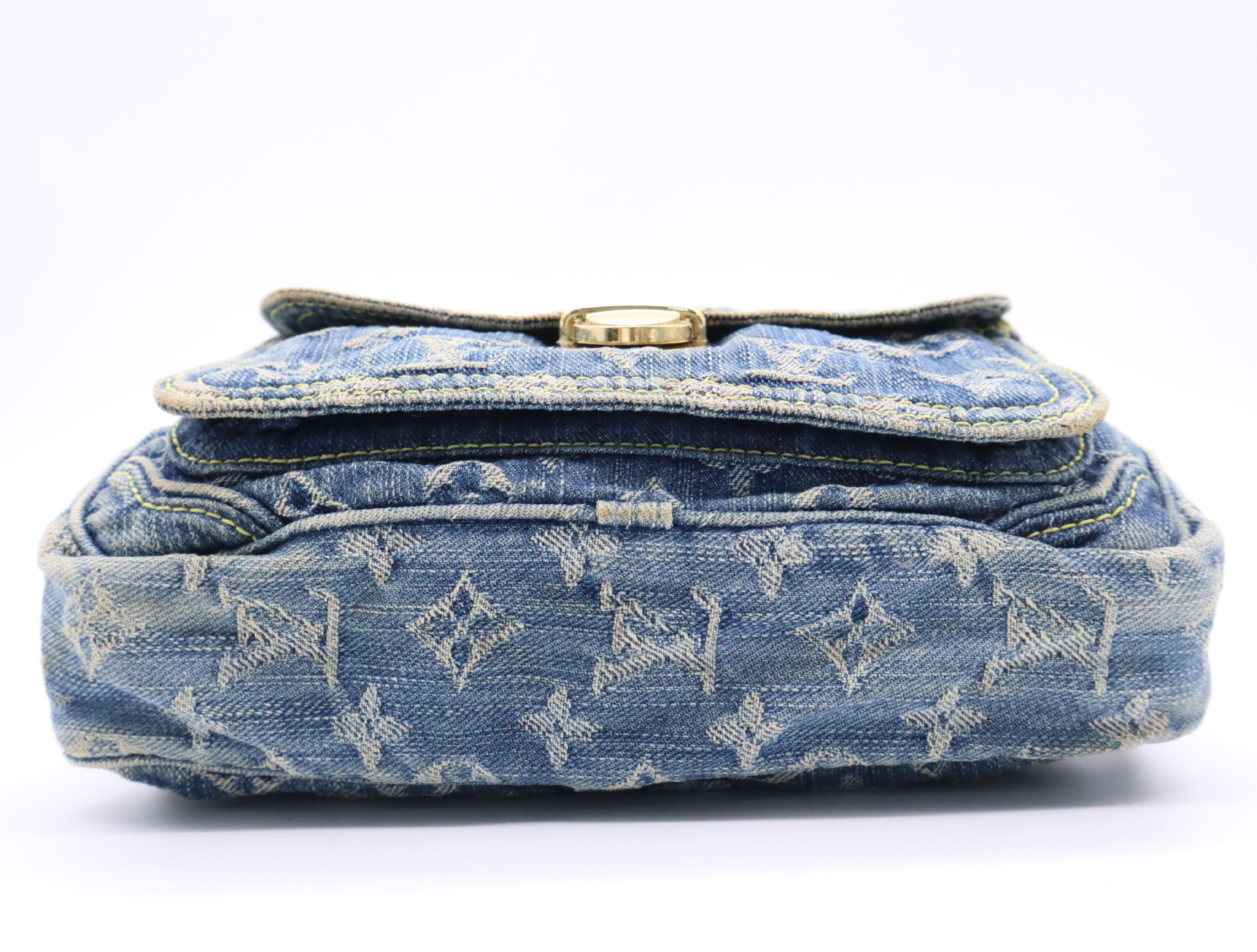 M95347 Monogram Denim Bum Bag Blue Waist Bag — view 4