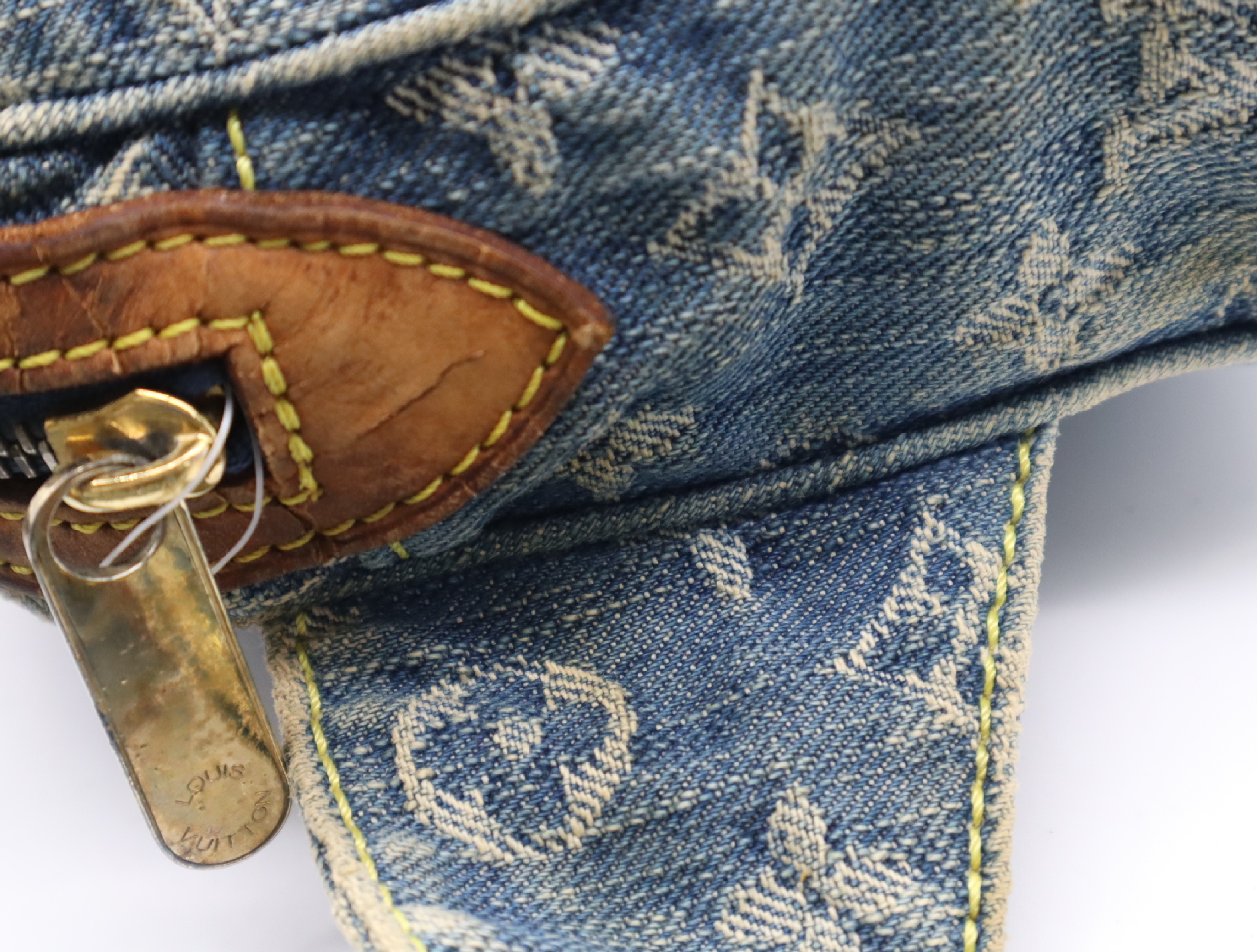 M95347 Monogram Denim Bum Bag Blue Waist Bag — view 9