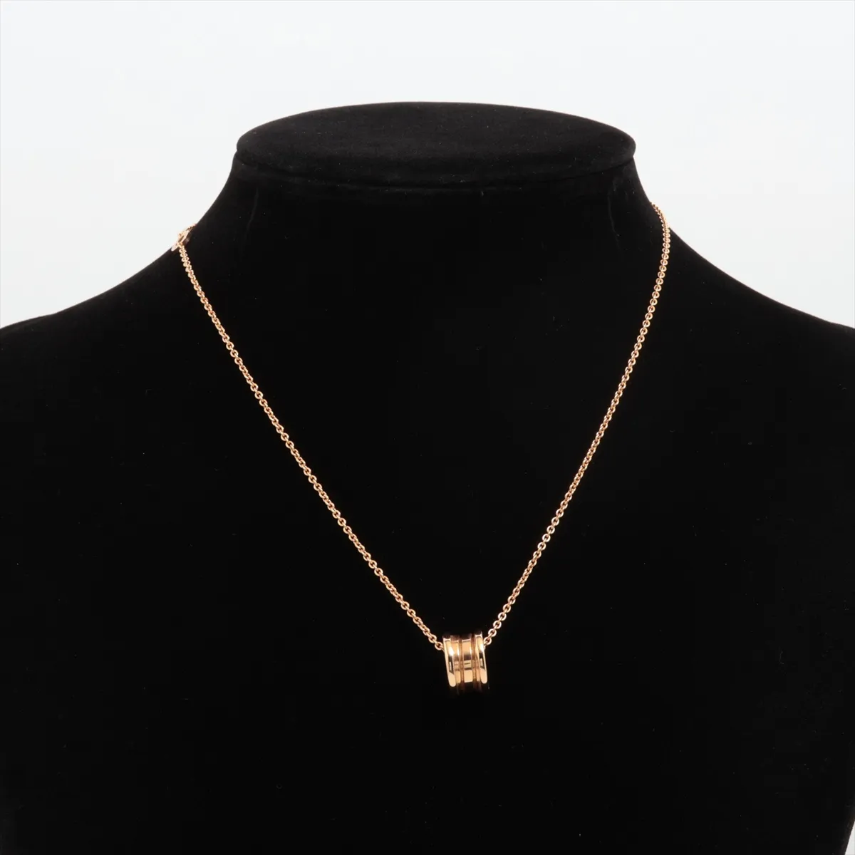 B.zero1 Necklace, 750 (PG), 13.8g, slight wear on engraving, box for pendant. — view 5