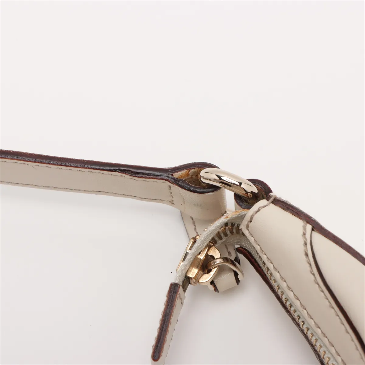 leather shoulder bag white 153010 — view 12