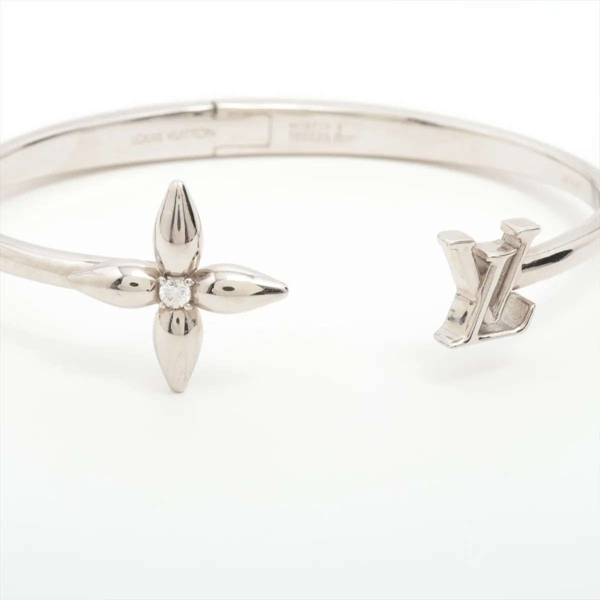 M1671S Bracelet Louisette Signature TE0225 Bangle S Metal Silver — view 3