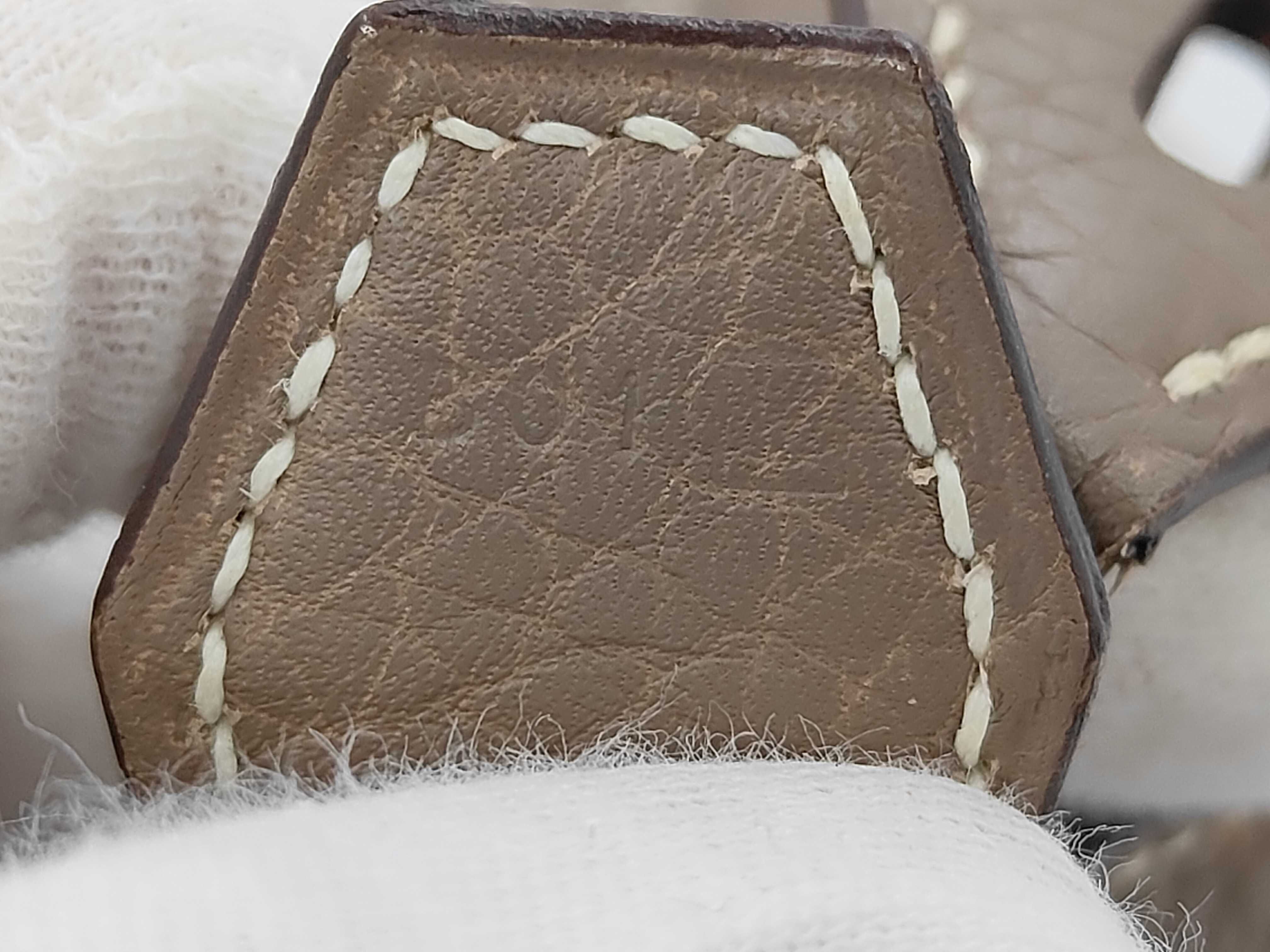 Bolide Etoupe Silver Hardware Taurillon Leather Handbag — view 13
