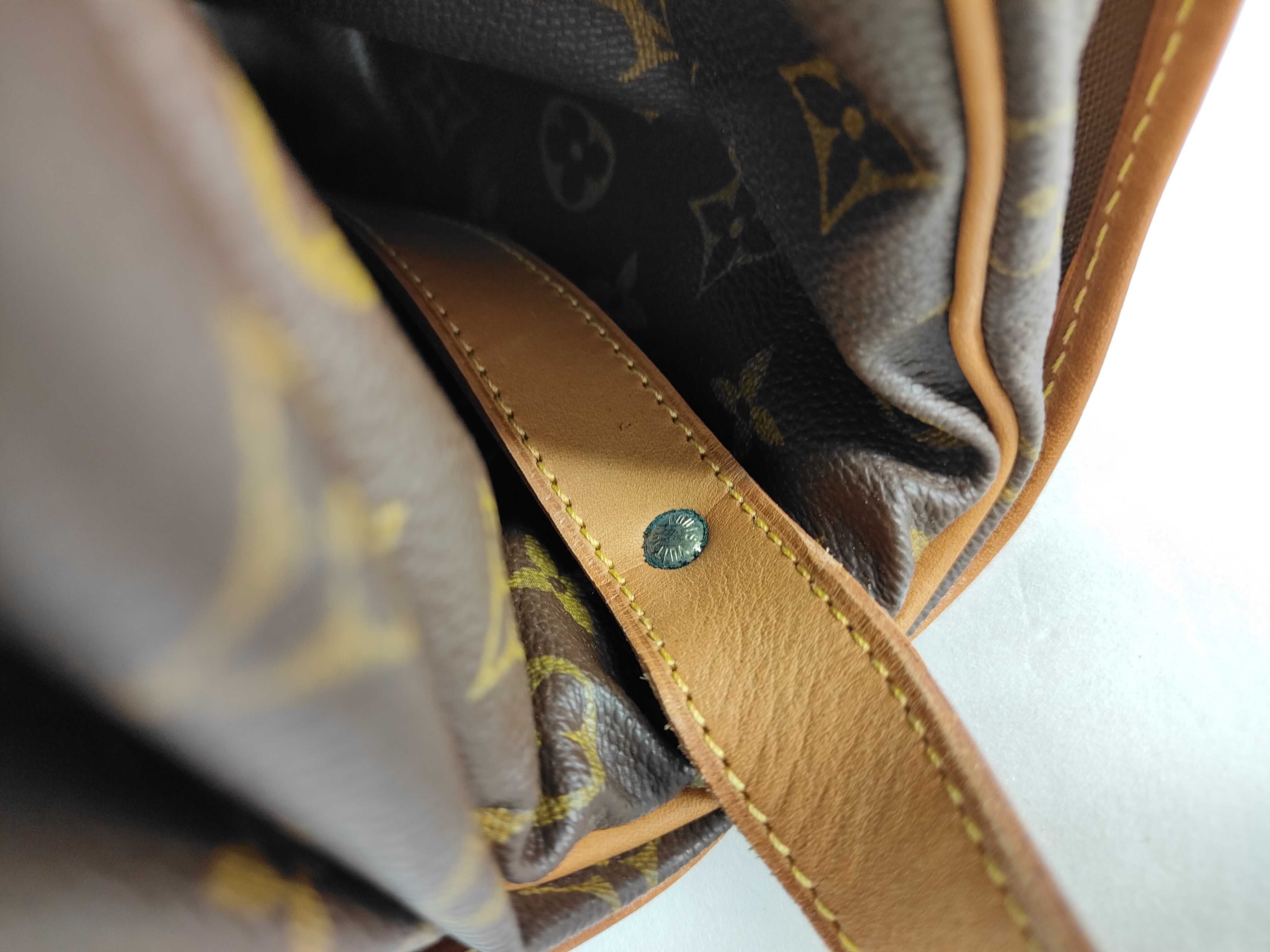 Monogram Louis Vuitton Saumur 35 Shoulder Bag — view 5