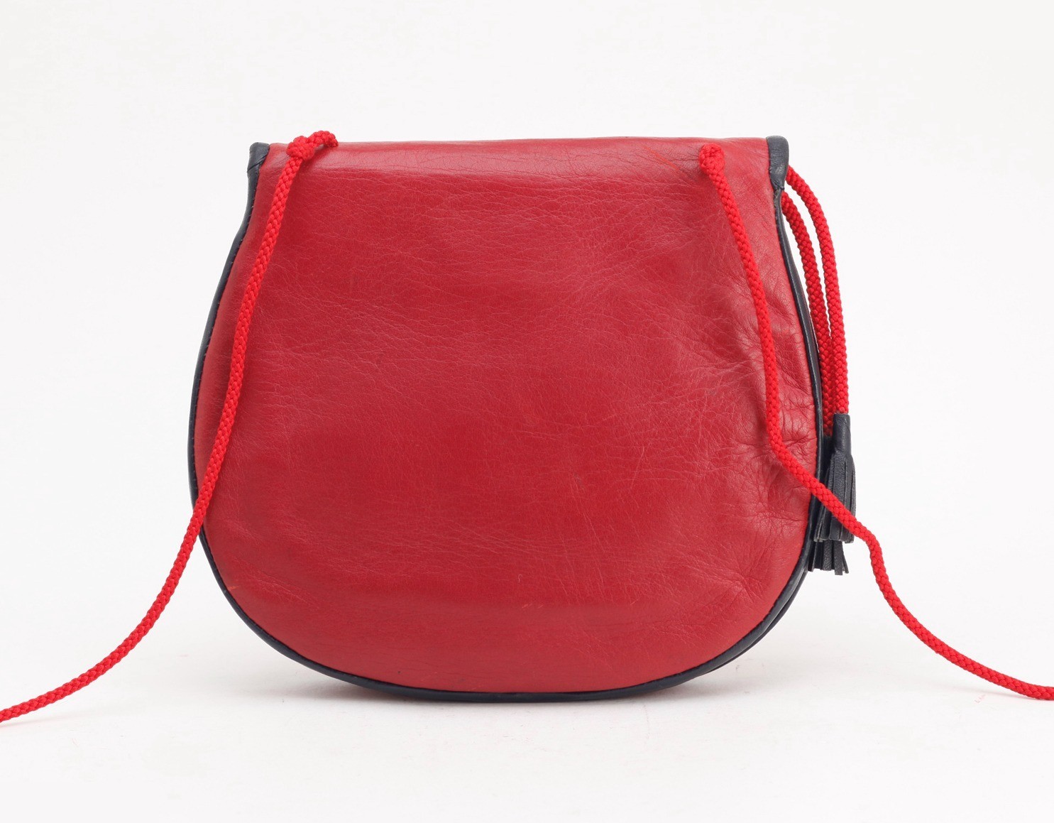 Vintage leather shoulder bag — view 3