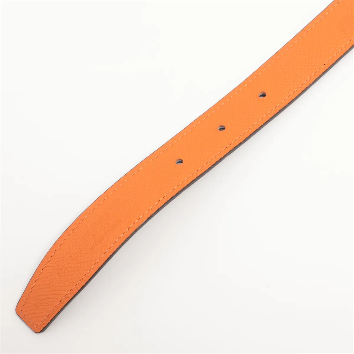 Mini Constance H Belt C: 2018 Belt 80 Vaux Swift x Vaux Epson Black x Orange — view 3