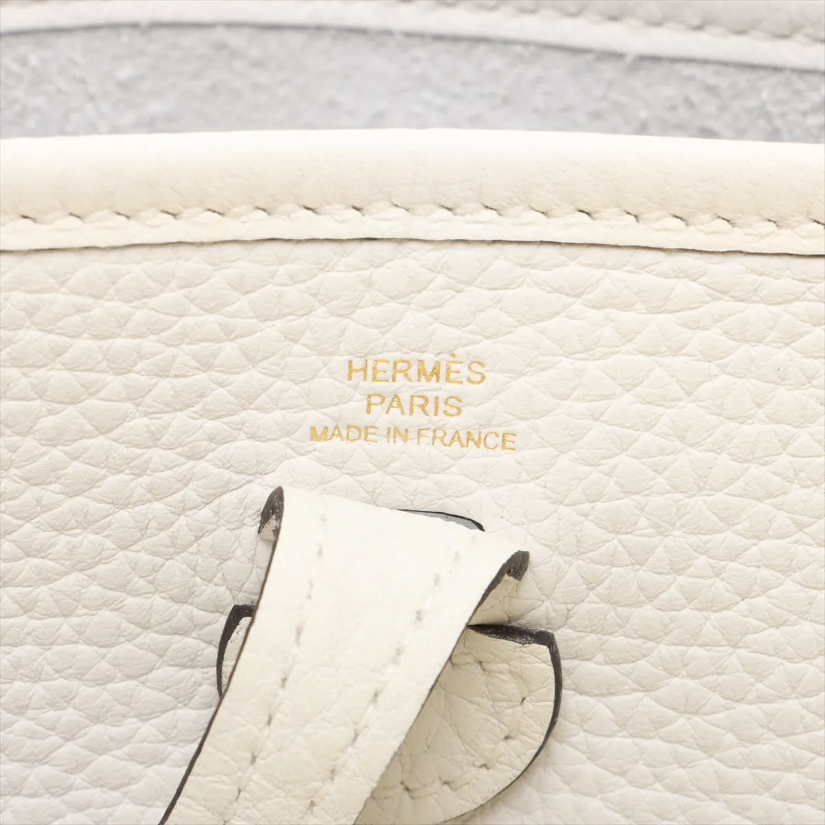 Evelyne 16 TPM Amazon Taurillon Clemence New White Gold Hardware B: 2023 — view 7