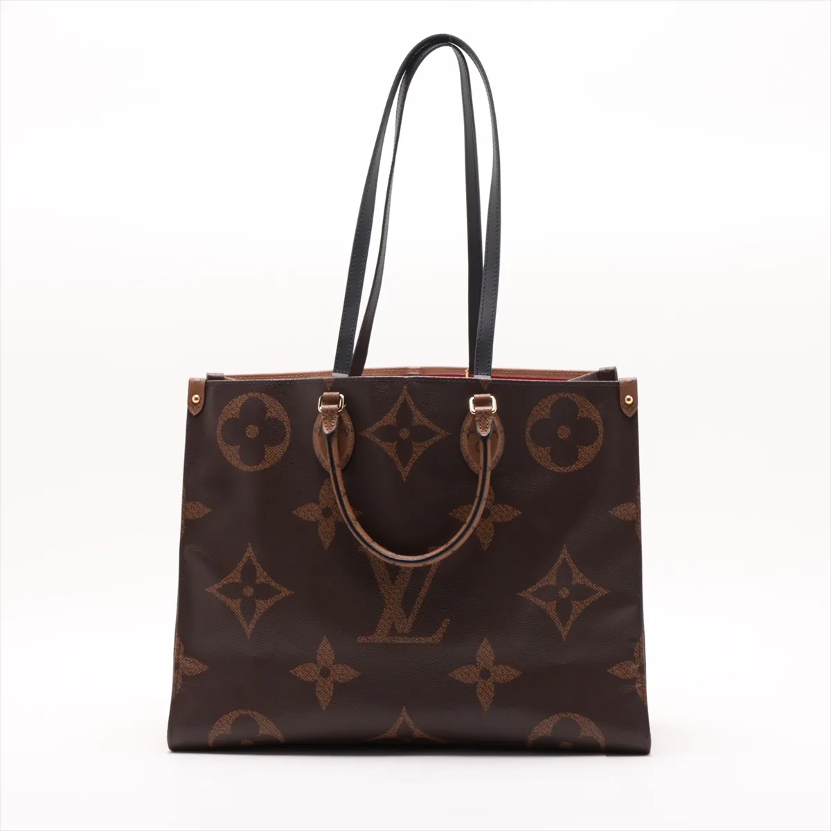 Giant Monogram Reverse OnTheGo GM M45320 DU0211 Brown (RFID detected)