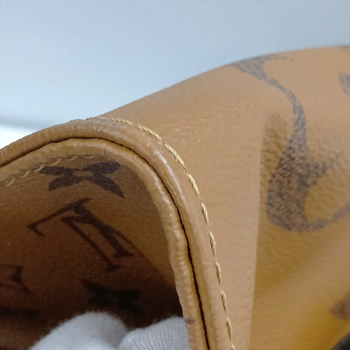 Giant Monogram Reverse OnTheGo GM M45320 DU0211 Brown (RFID detected) — view 13