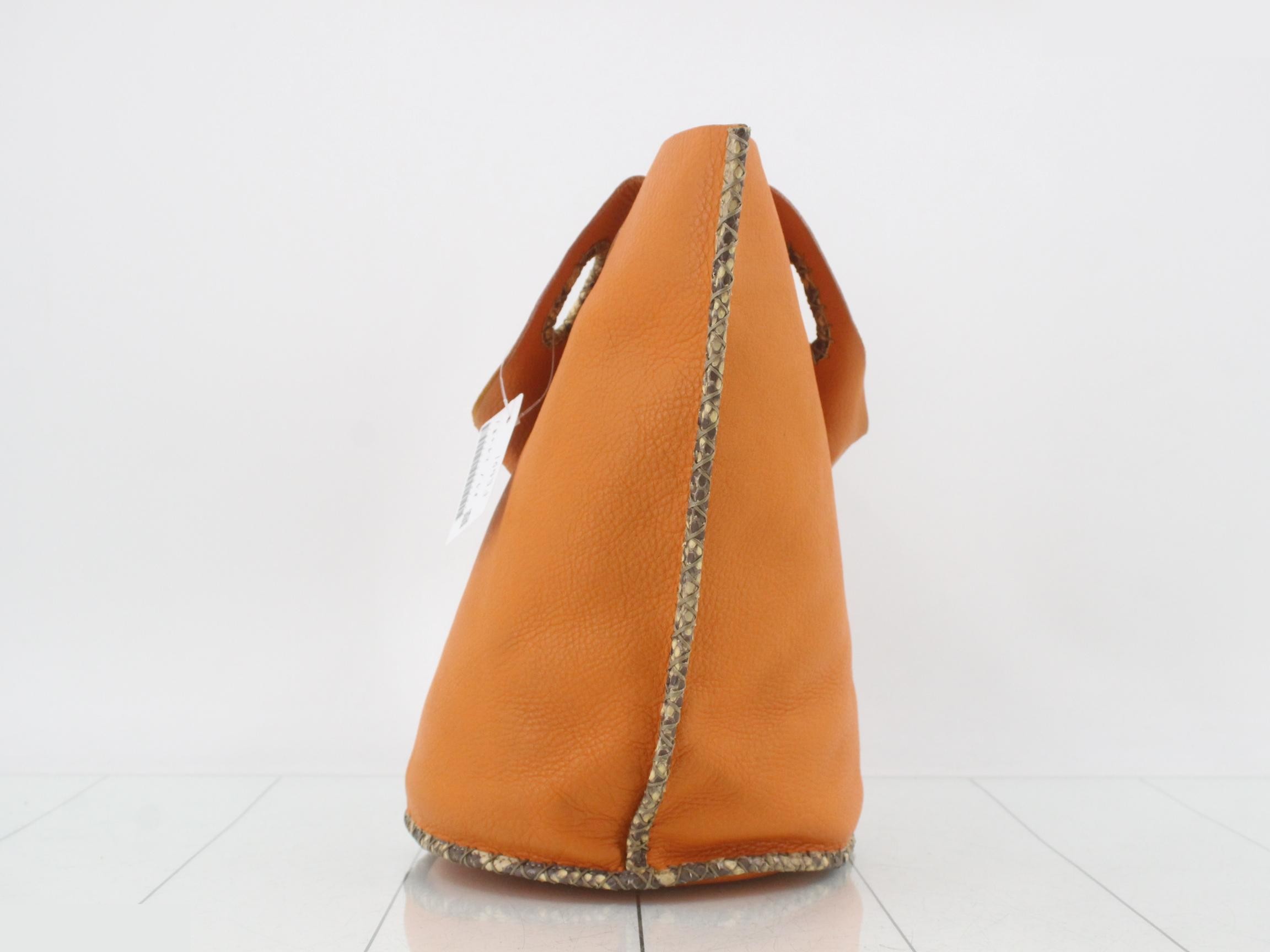 Selleria Python Tote Bag — view 4