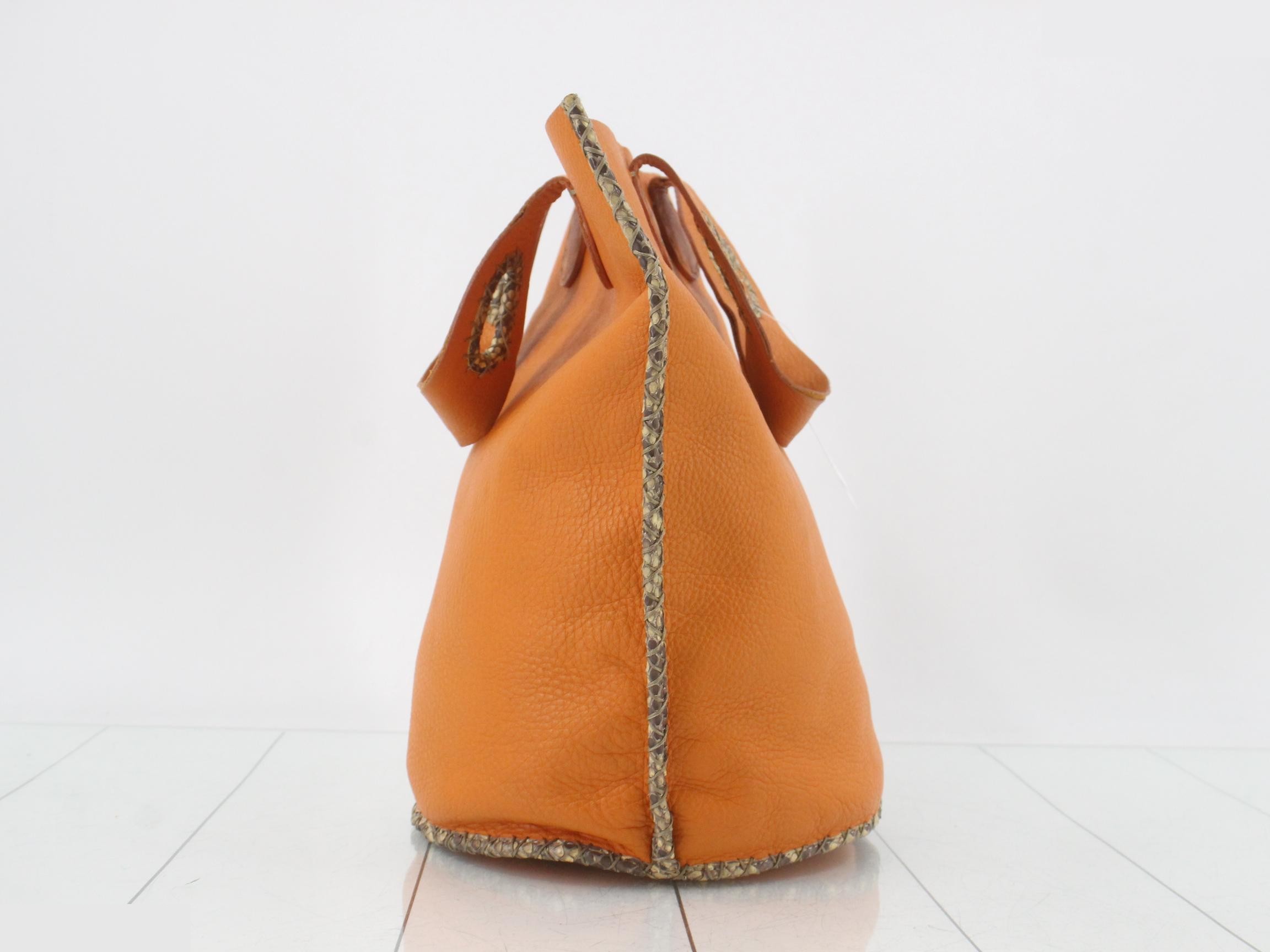 Selleria Python Tote Bag — view 5