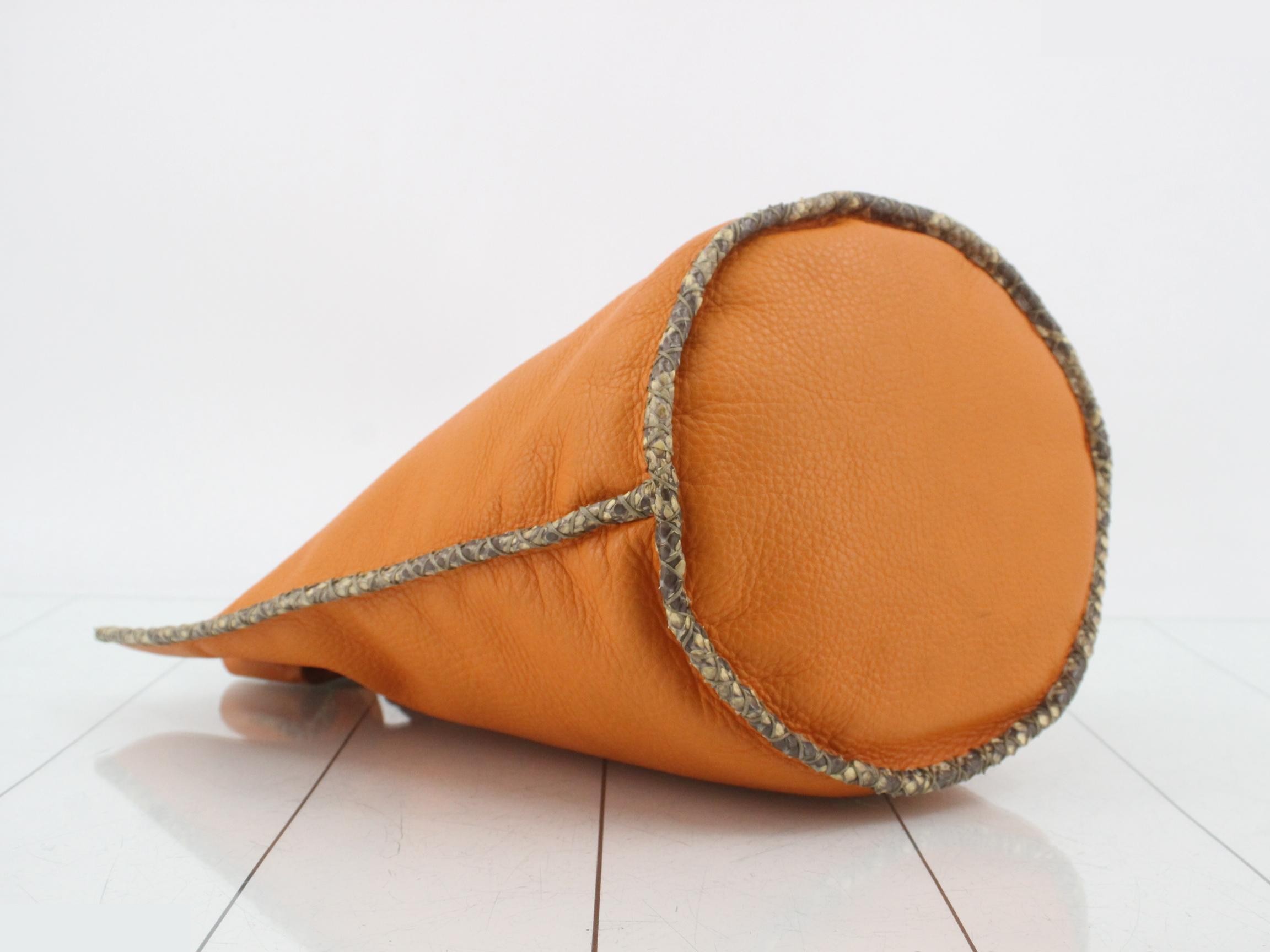 Selleria Python Tote Bag — view 6