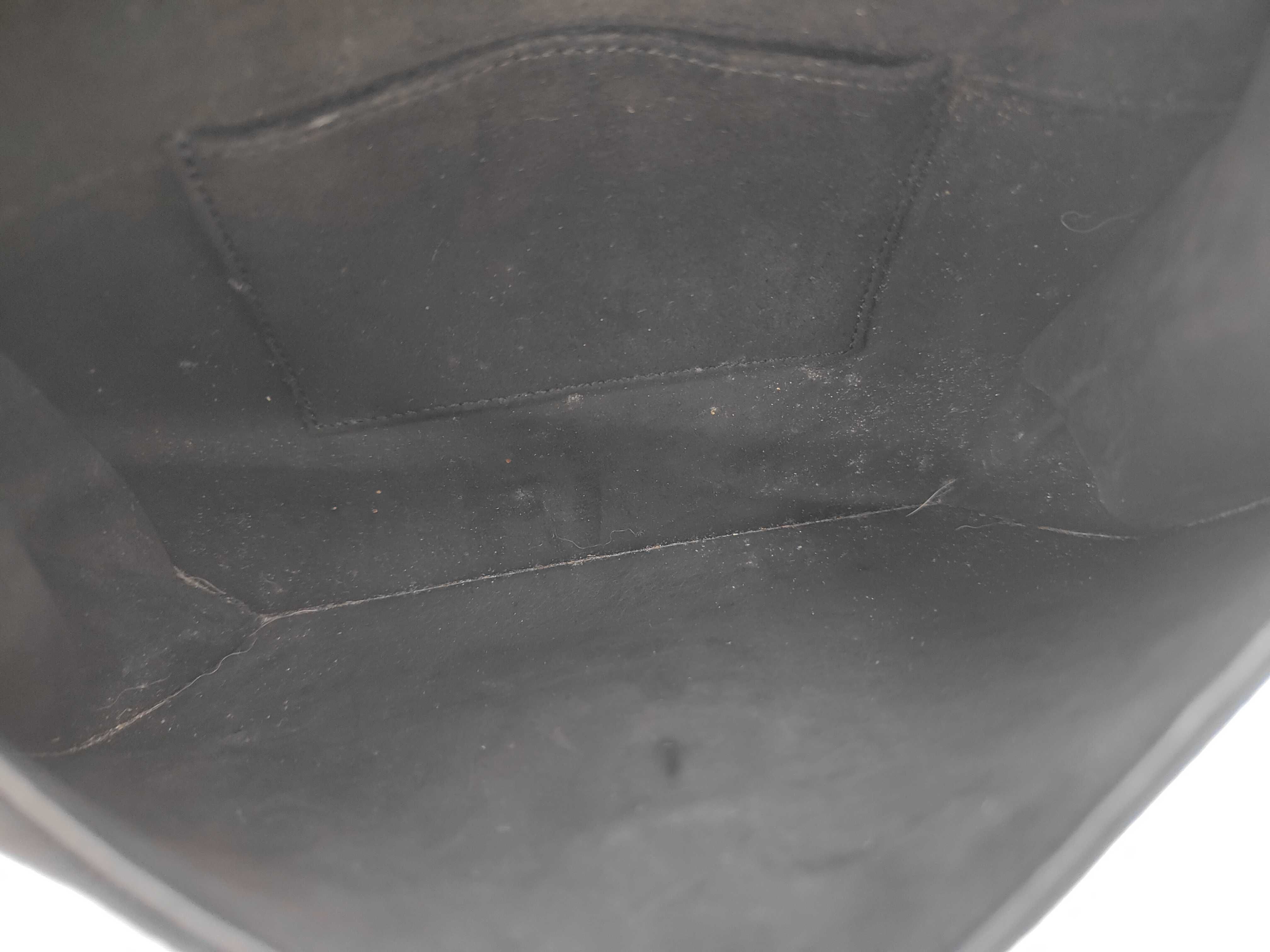 Claire de Lune Doblis Black Gold Hardware Handbag ( X stamp) — view 8