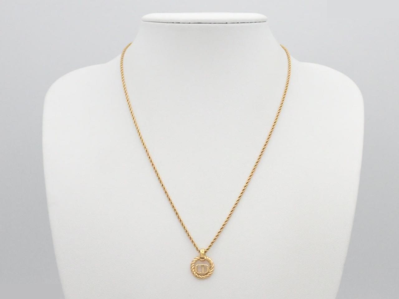 Necklace, CD, GP, chain approximately 44cm — view 3