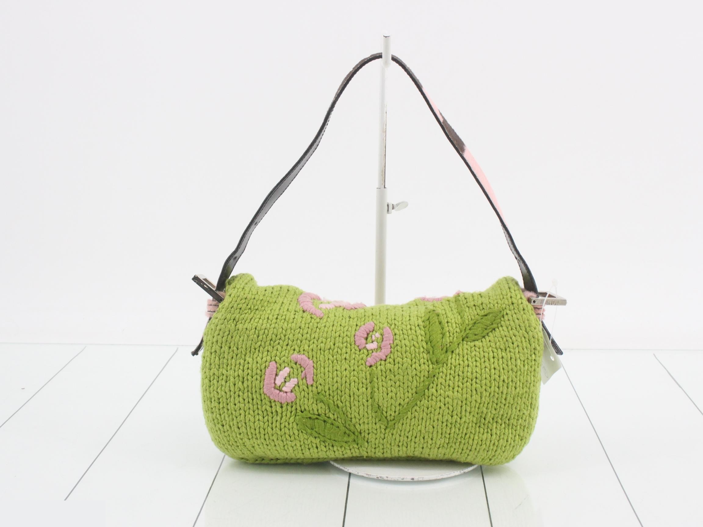 Mamma Bucket Knit One-Shoulder Bag — view 2
